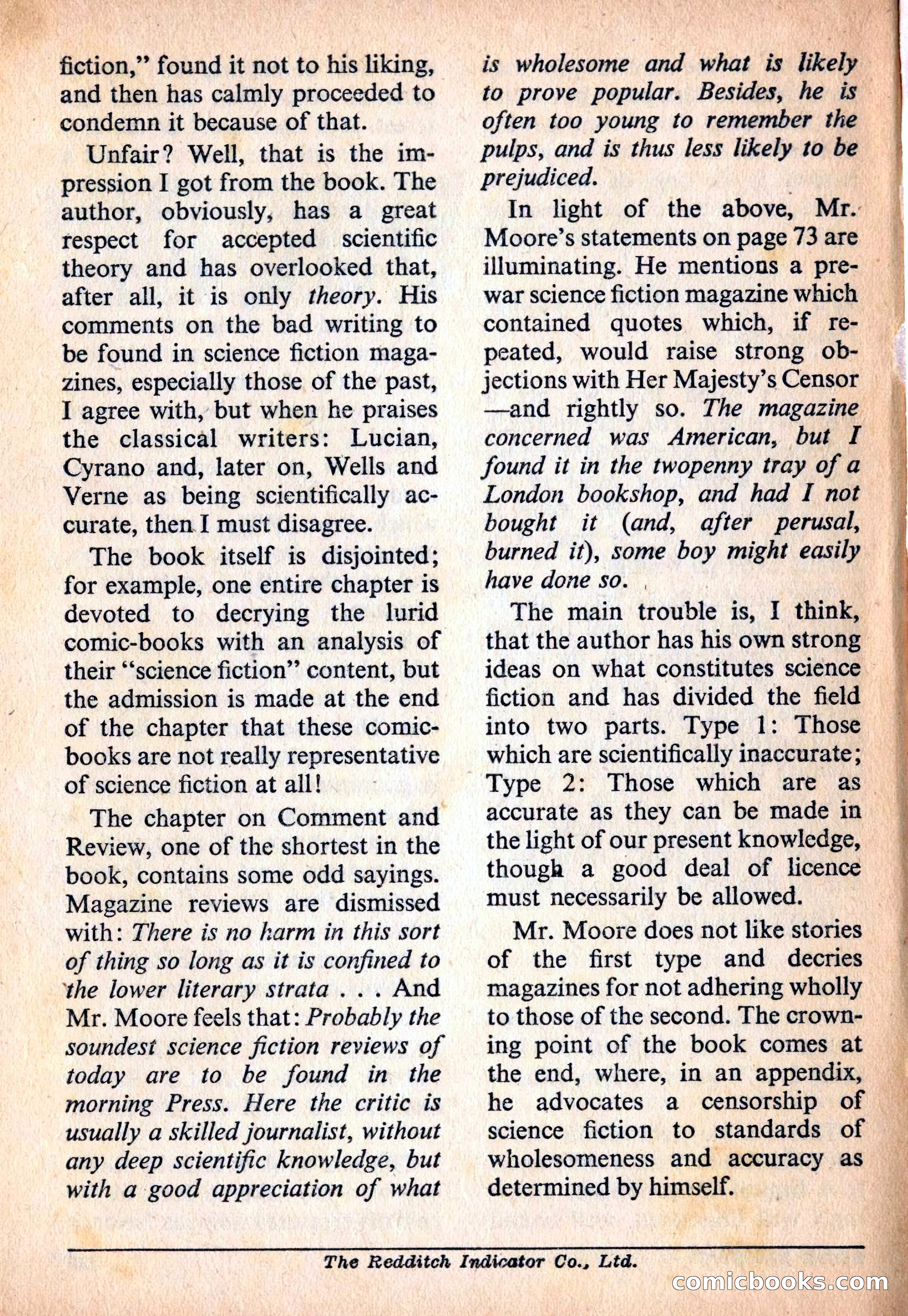 Authentic Science Fiction Monthly, No. 82 — page 130 of 130