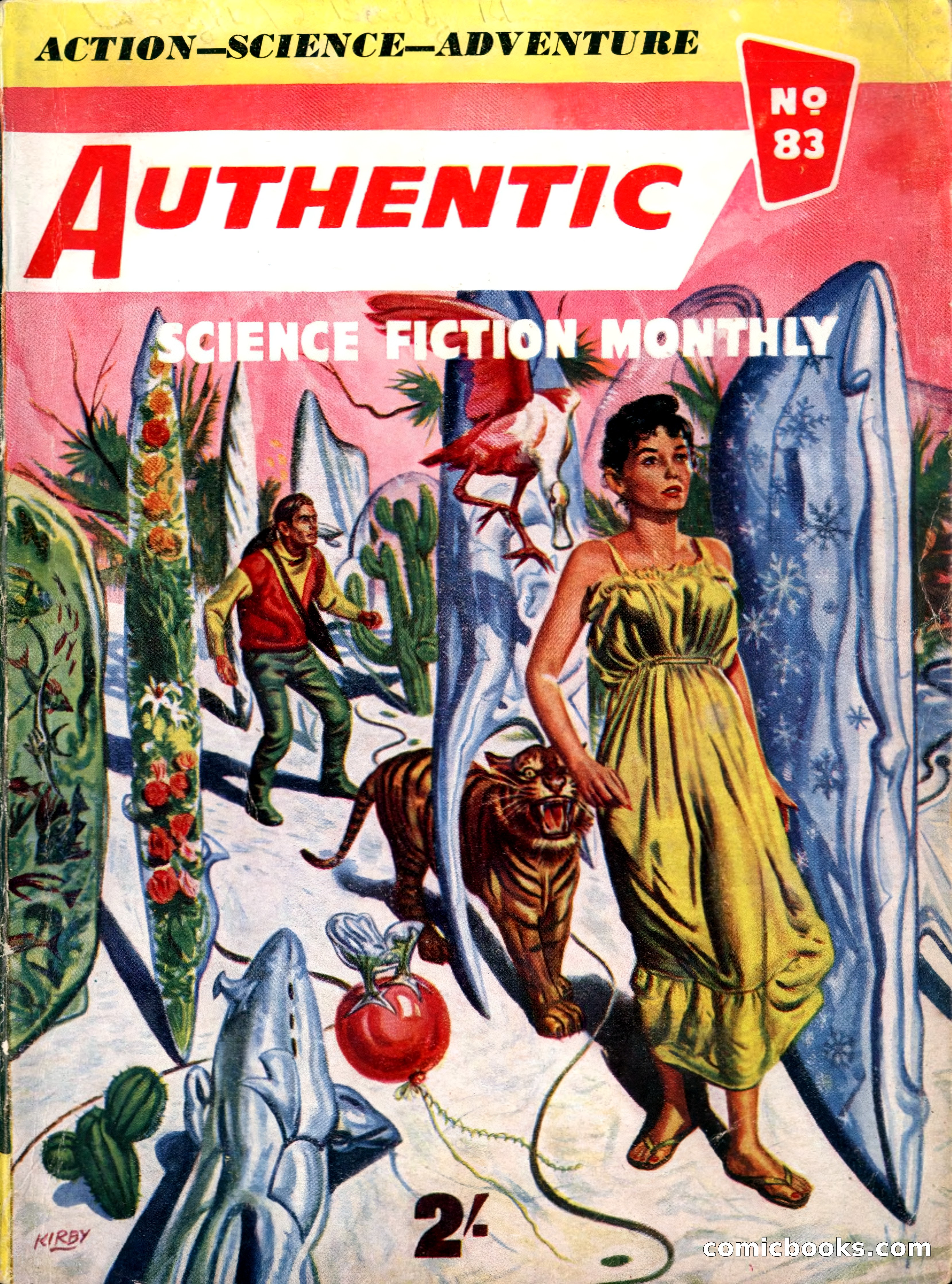 Authentic Science Fiction Monthly No. 83