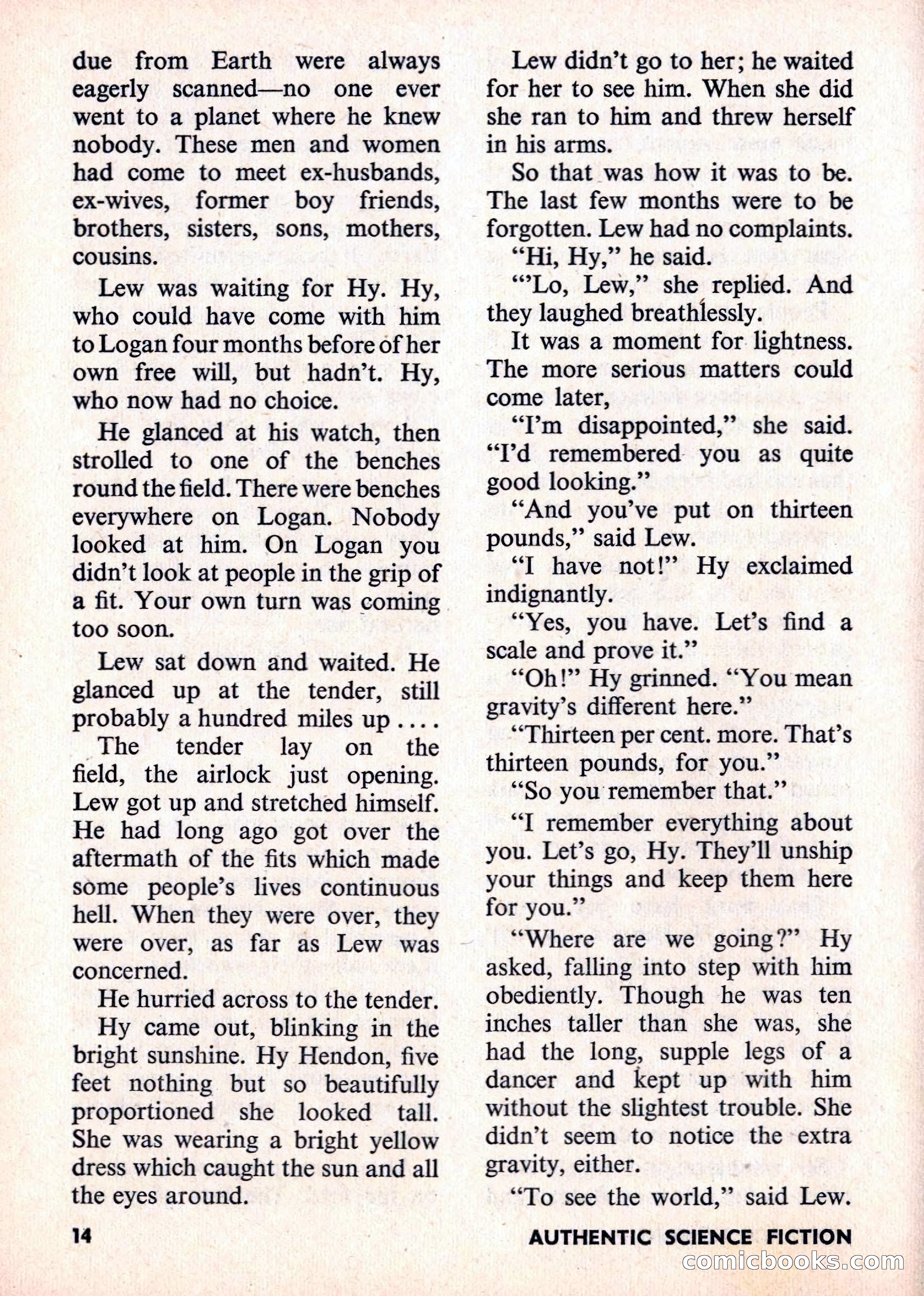 Authentic Science Fiction Monthly No. 83 — page 15 of 130