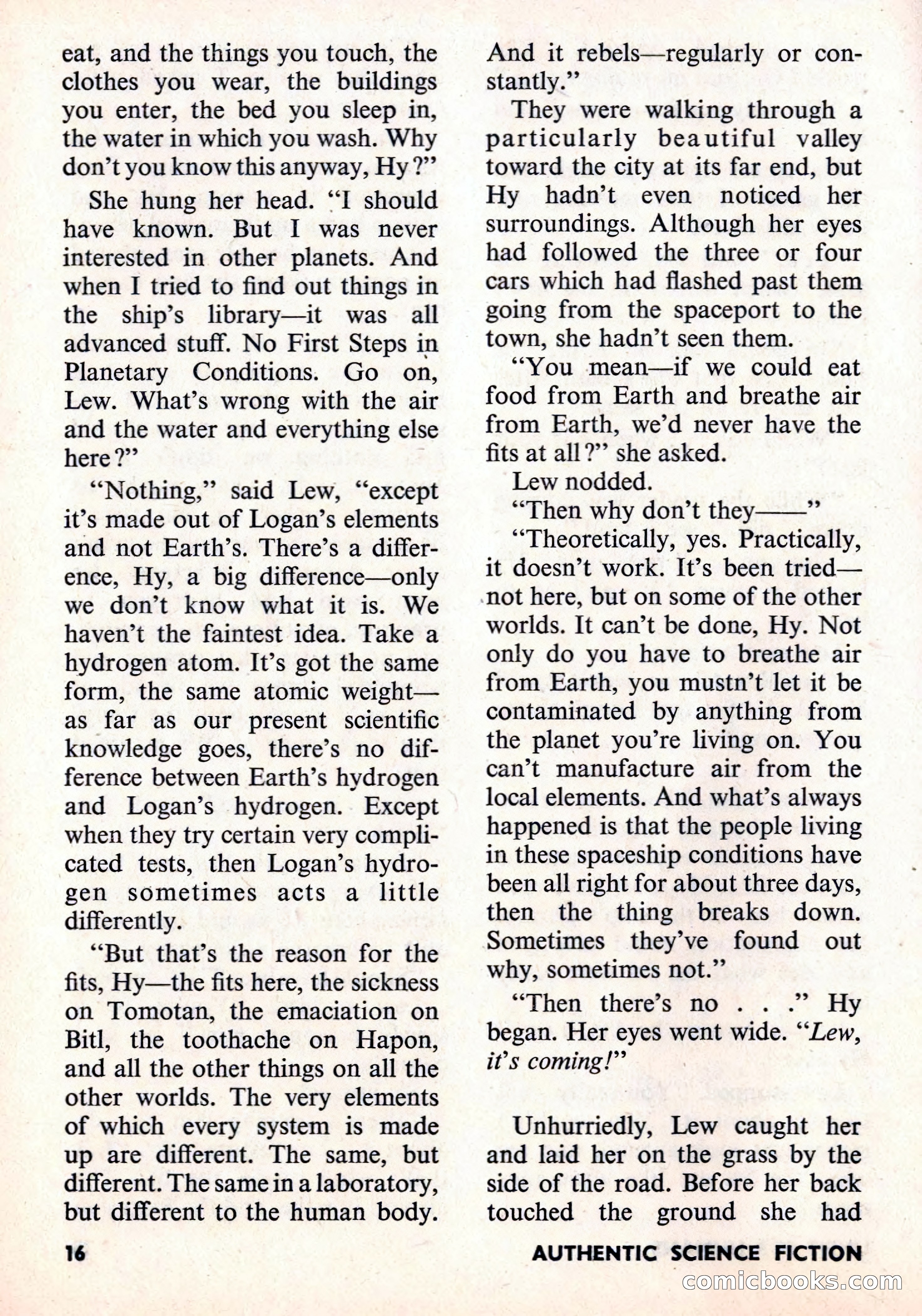 Authentic Science Fiction Monthly No. 83 — page 17 of 130