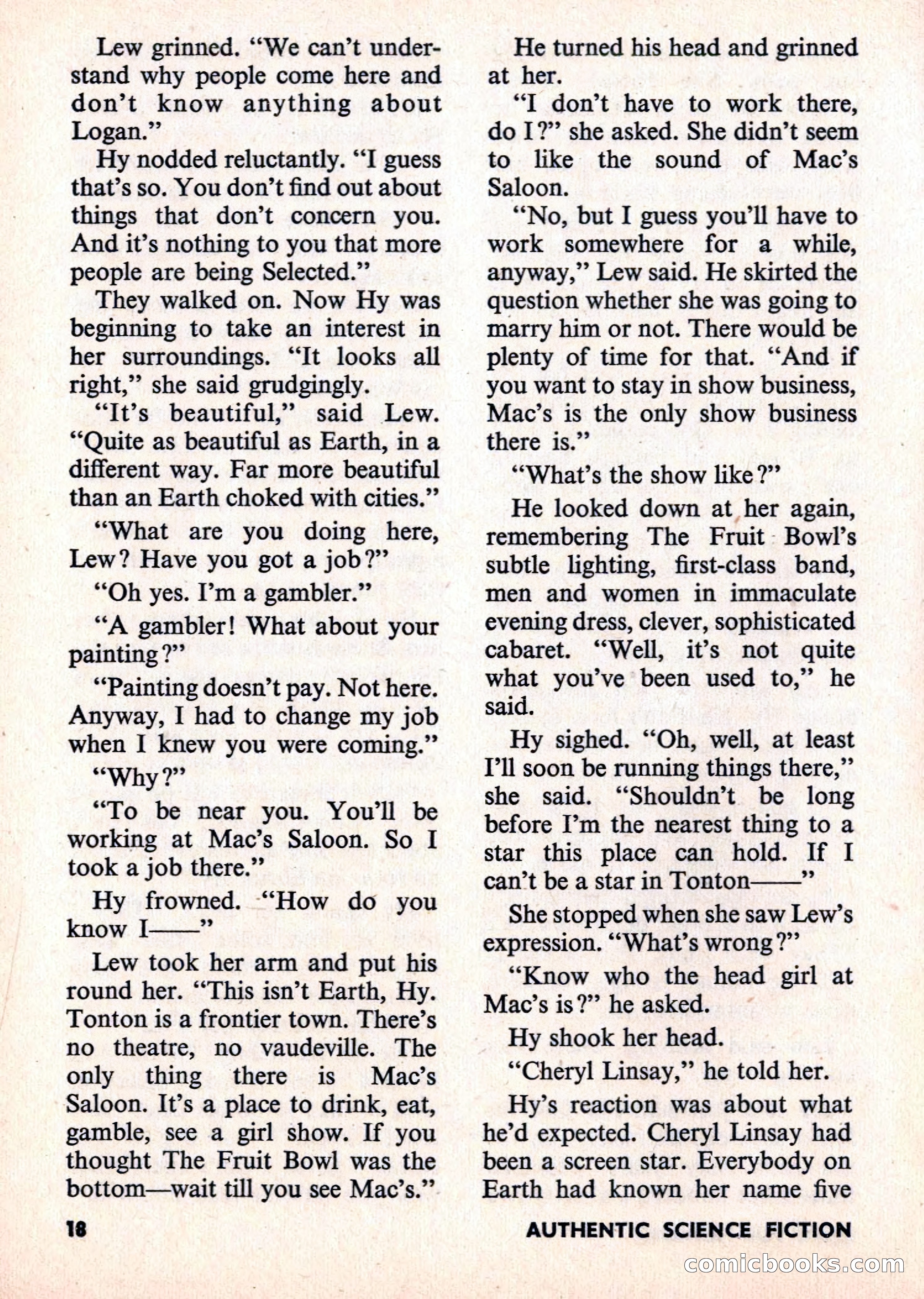 Authentic Science Fiction Monthly No. 83 — page 19 of 130
