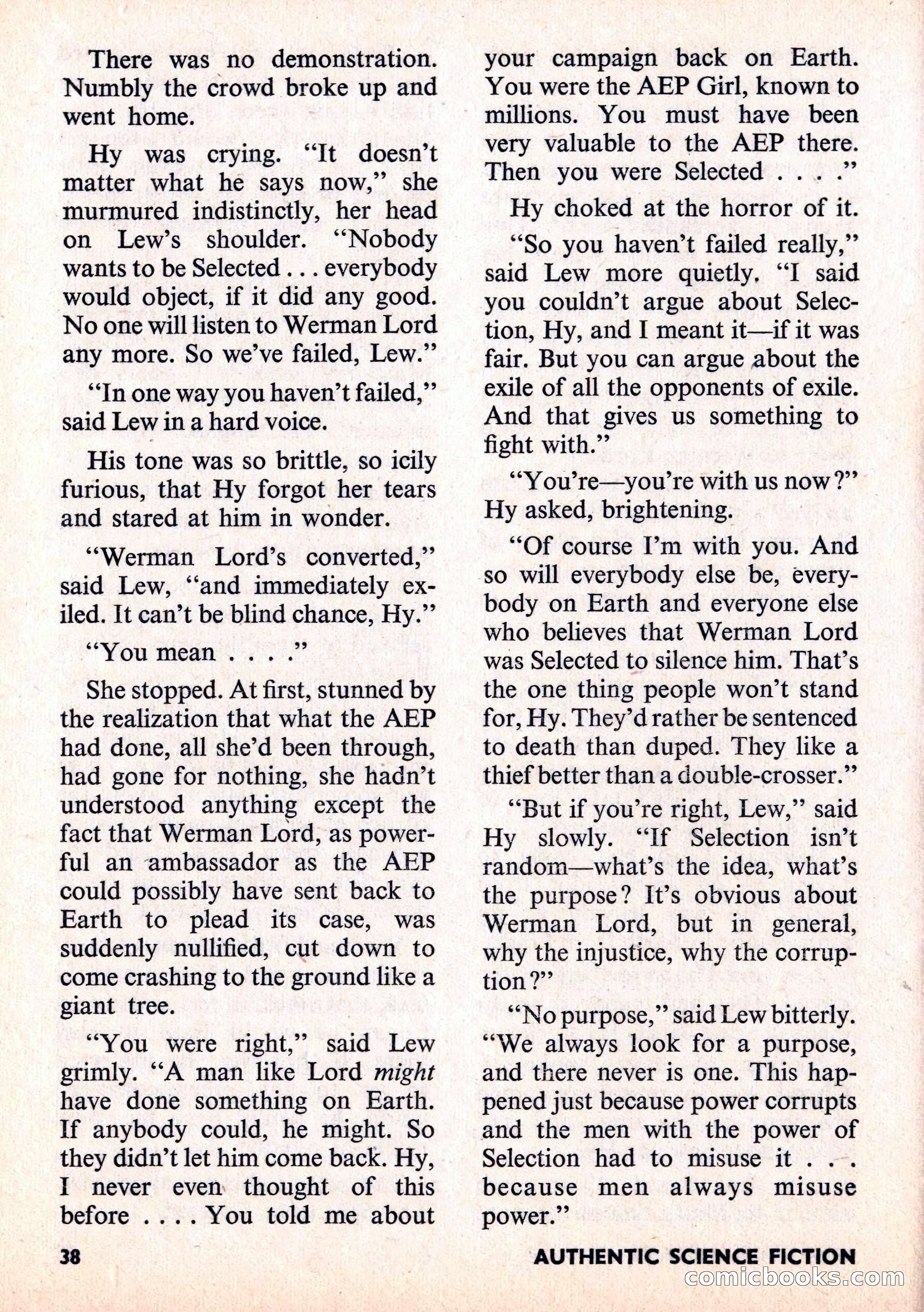 Authentic Science Fiction Monthly No. 83 — page 39 of 130