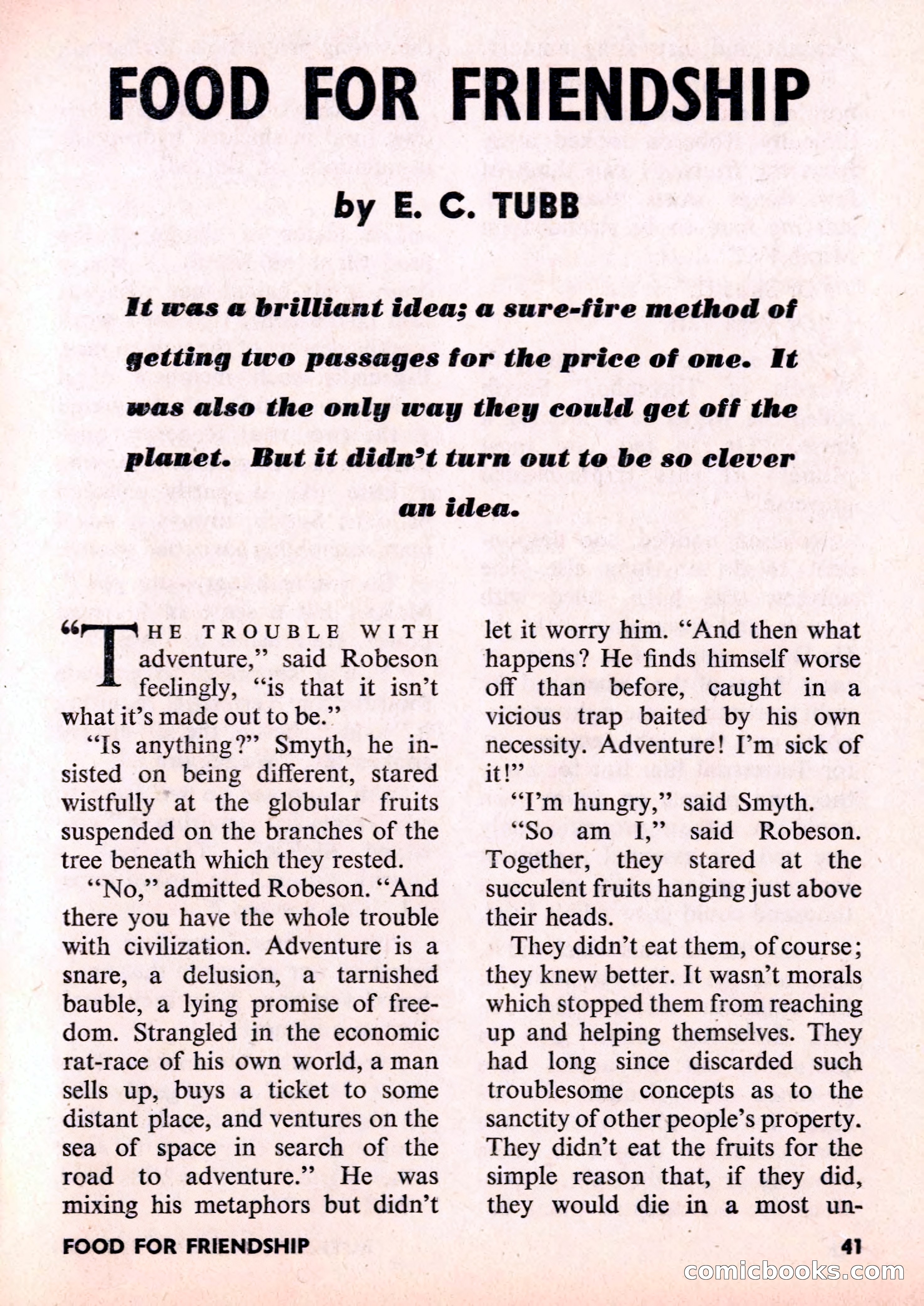 Authentic Science Fiction Monthly No. 83 — page 42 of 130