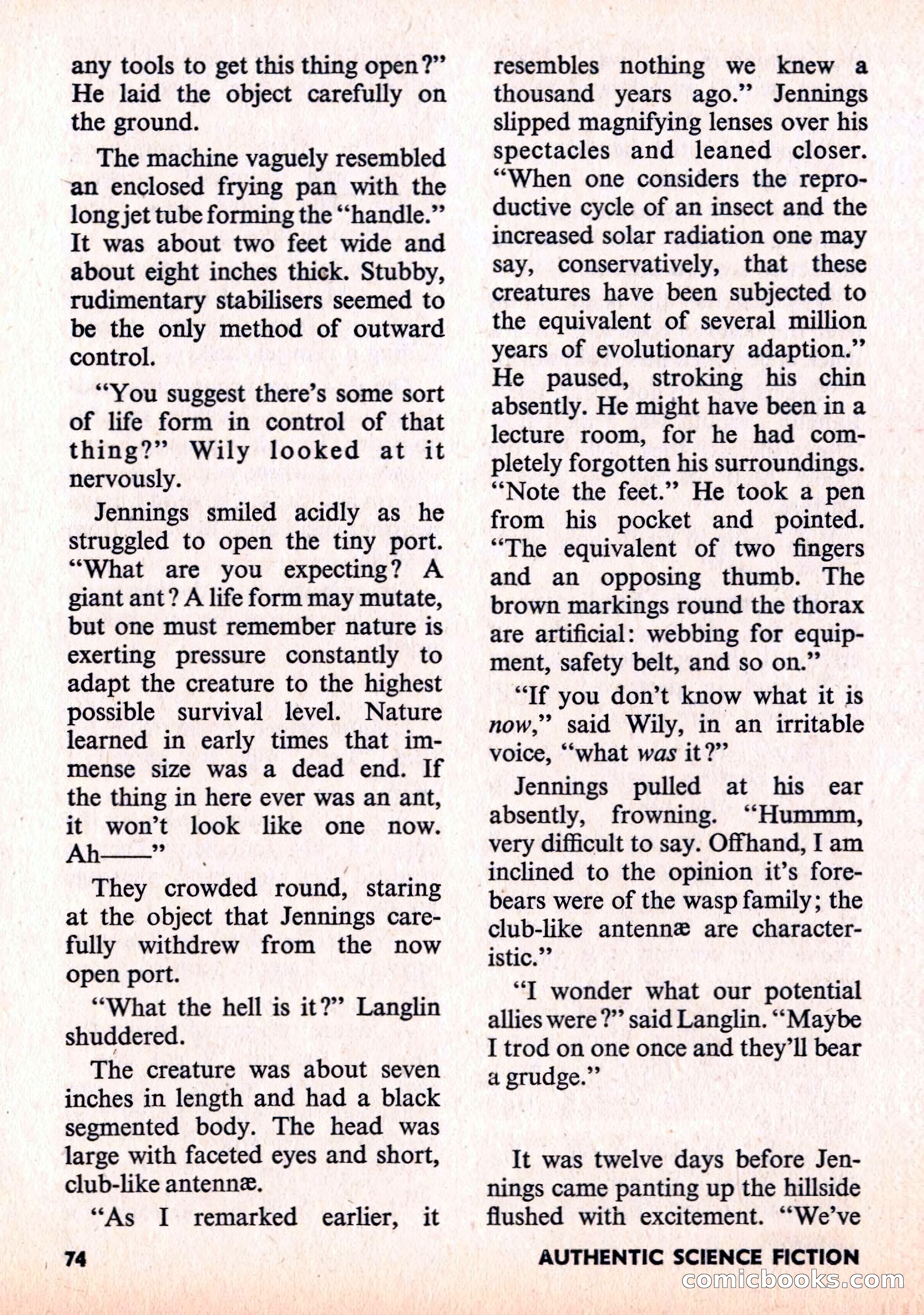 Authentic Science Fiction Monthly No. 83 — page 75 of 130