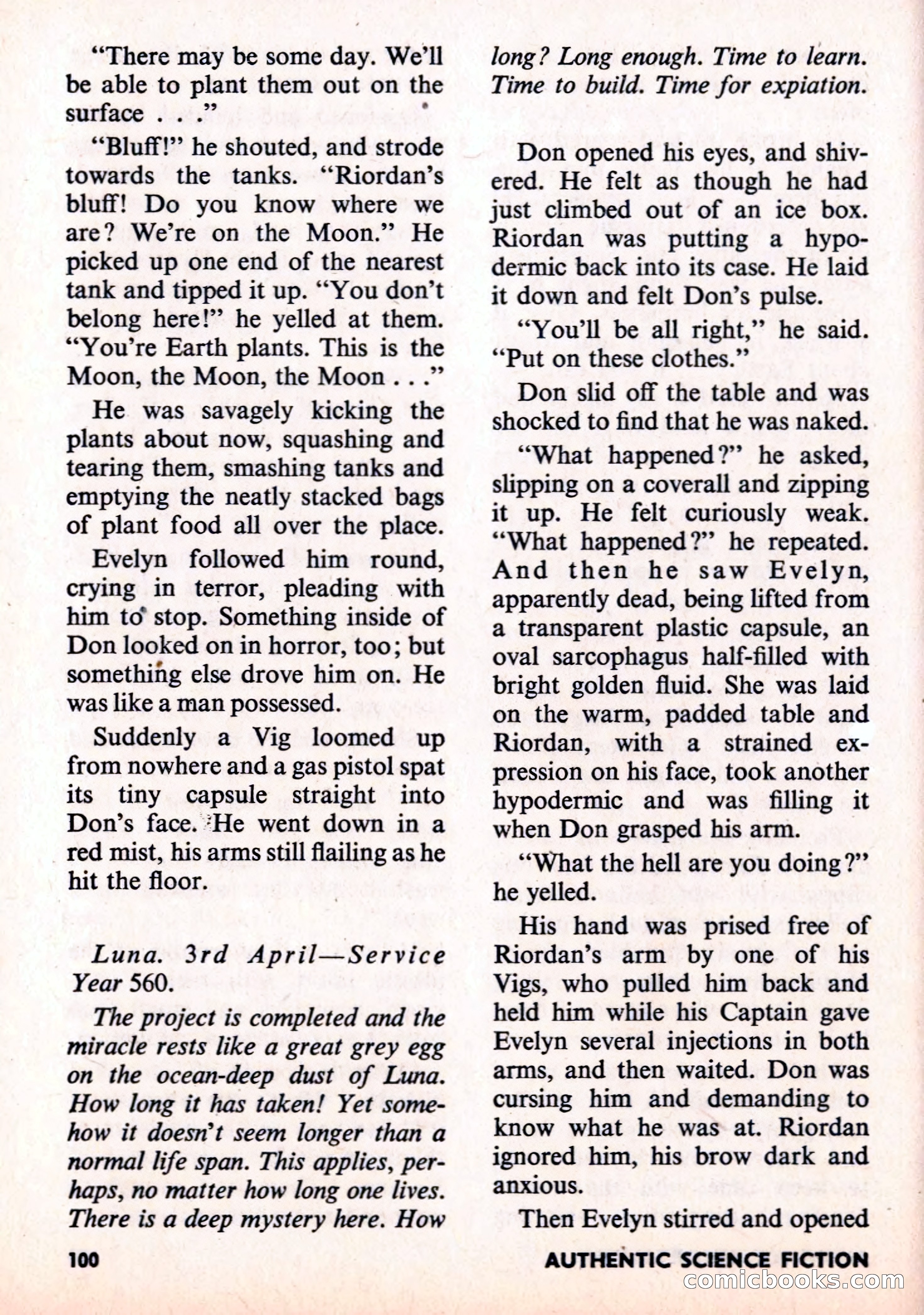 Authentic Science Fiction Monthly No. 83 — page 101 of 130