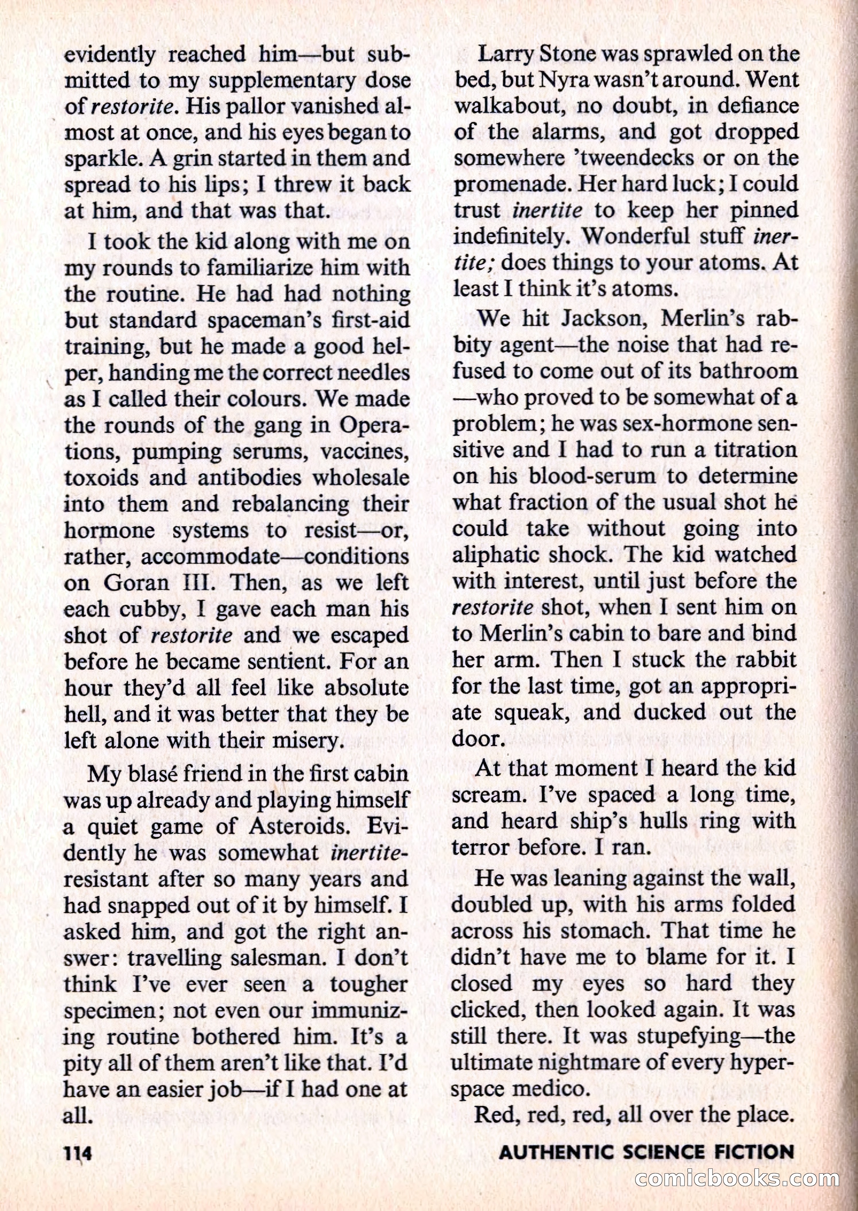 Authentic Science Fiction Monthly No. 83 — page 115 of 130