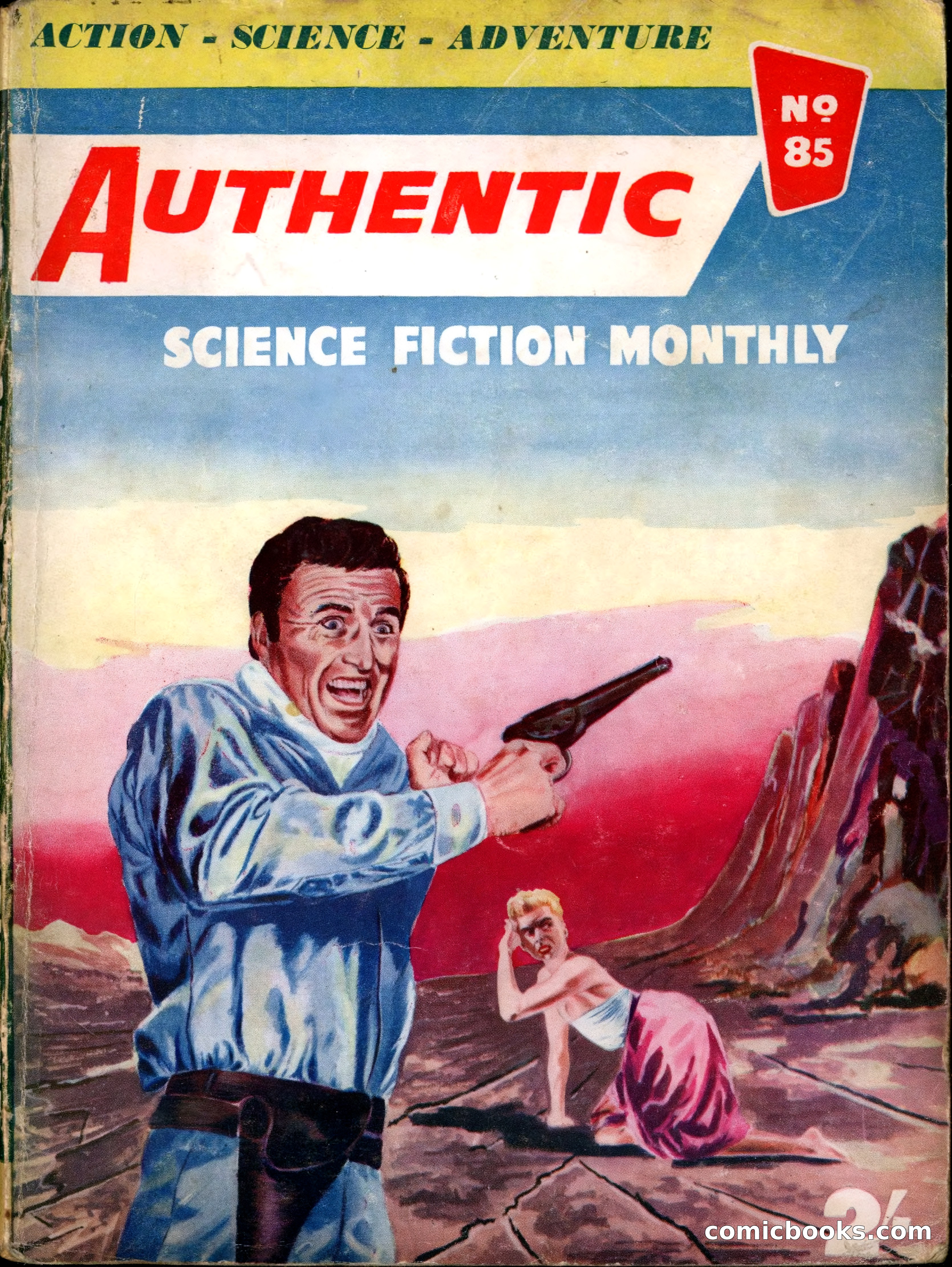 Authentic Science Fiction Monthly No. 85