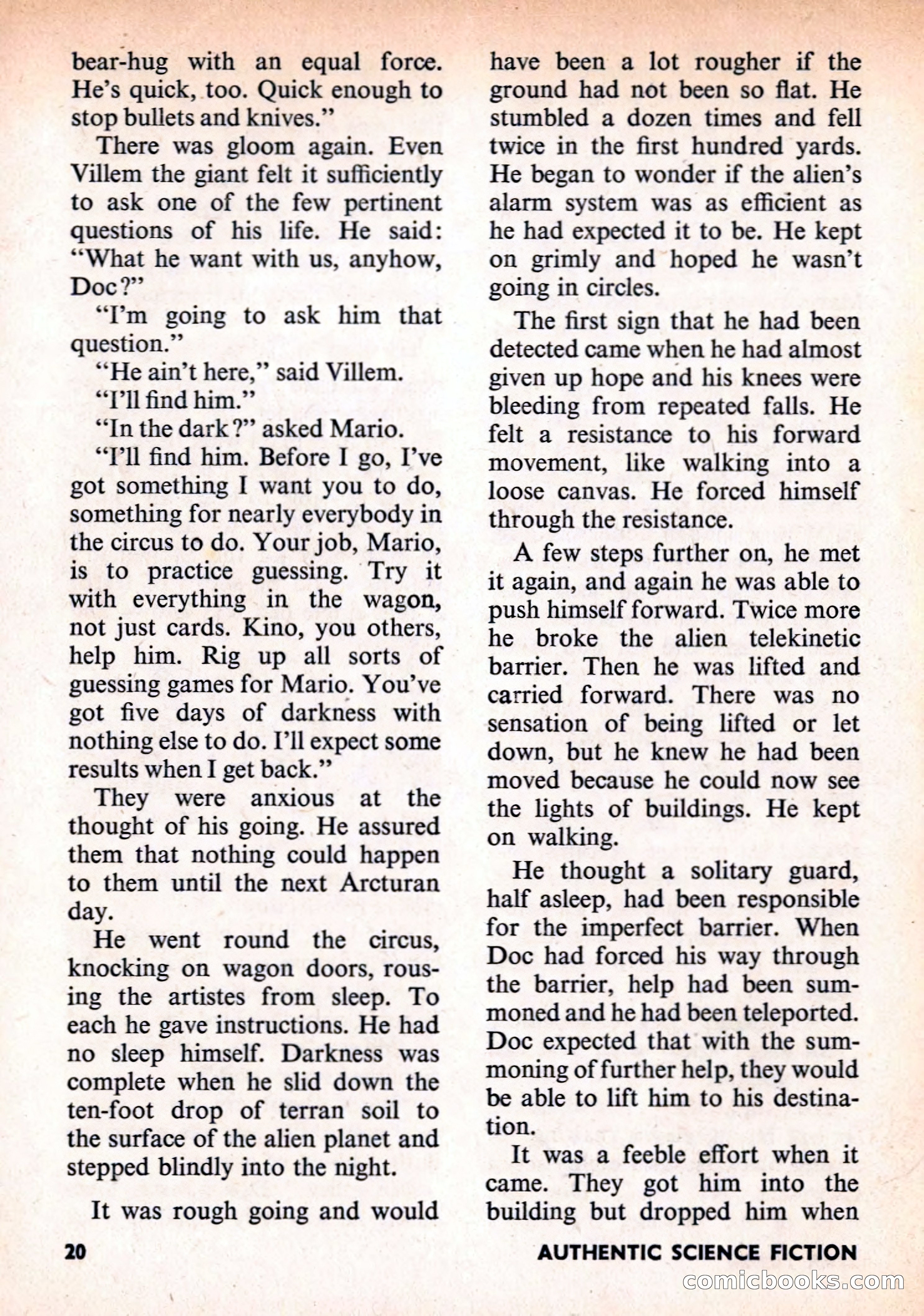 Authentic Science Fiction Monthly No. 85 — page 21 of 130