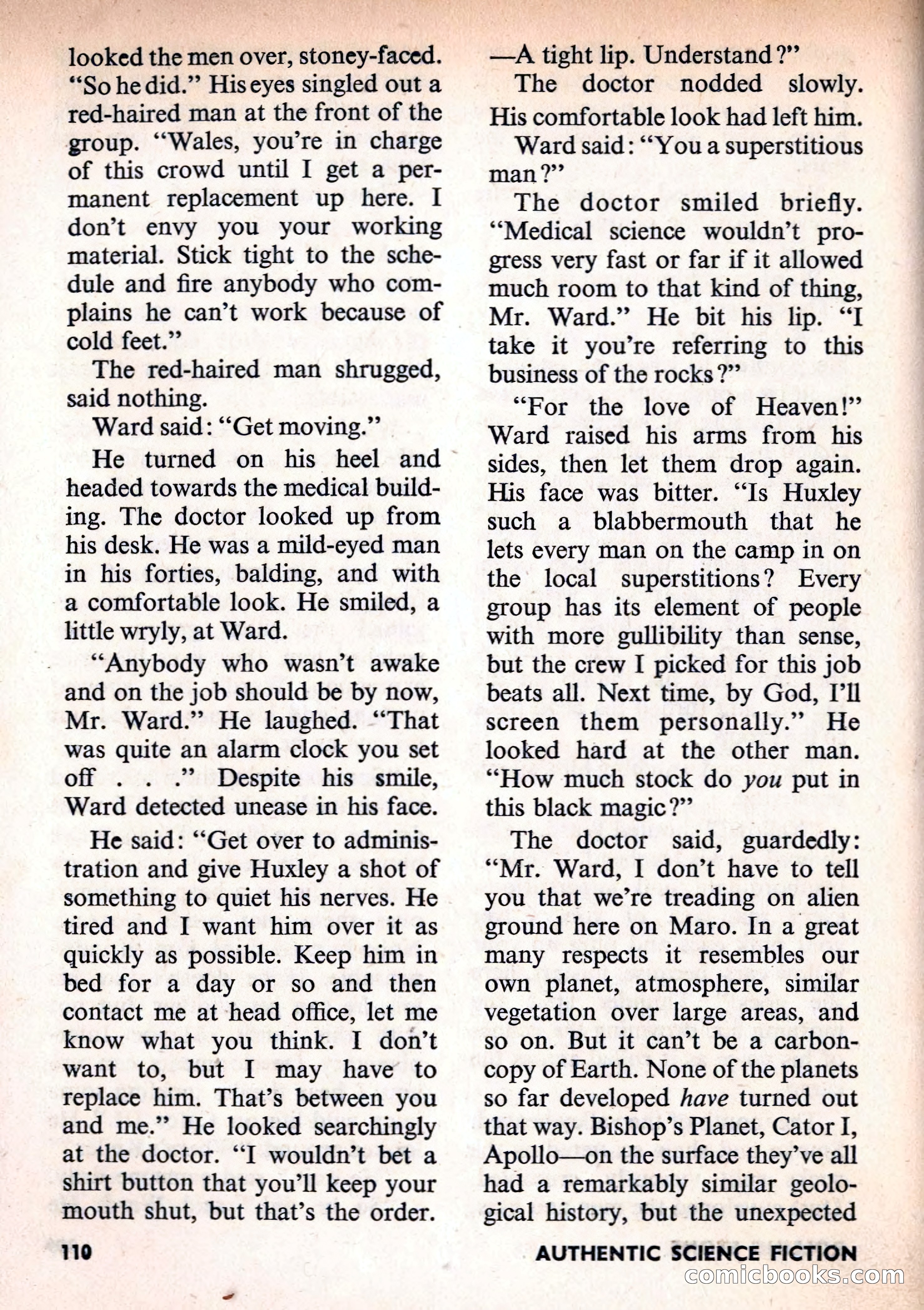 Authentic Science Fiction Monthly No. 85 — page 111 of 130