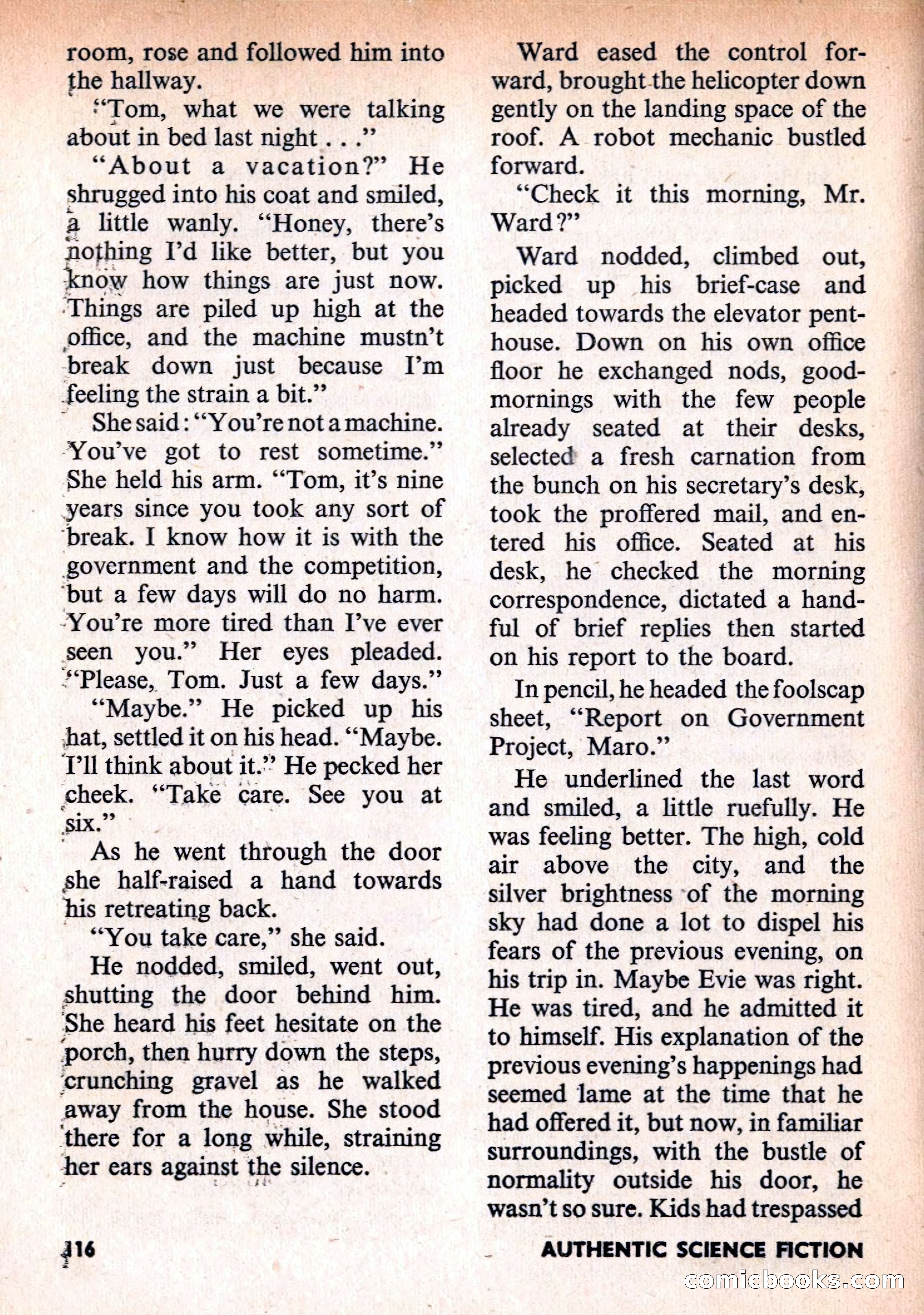 Authentic Science Fiction Monthly No. 85 — page 117 of 130
