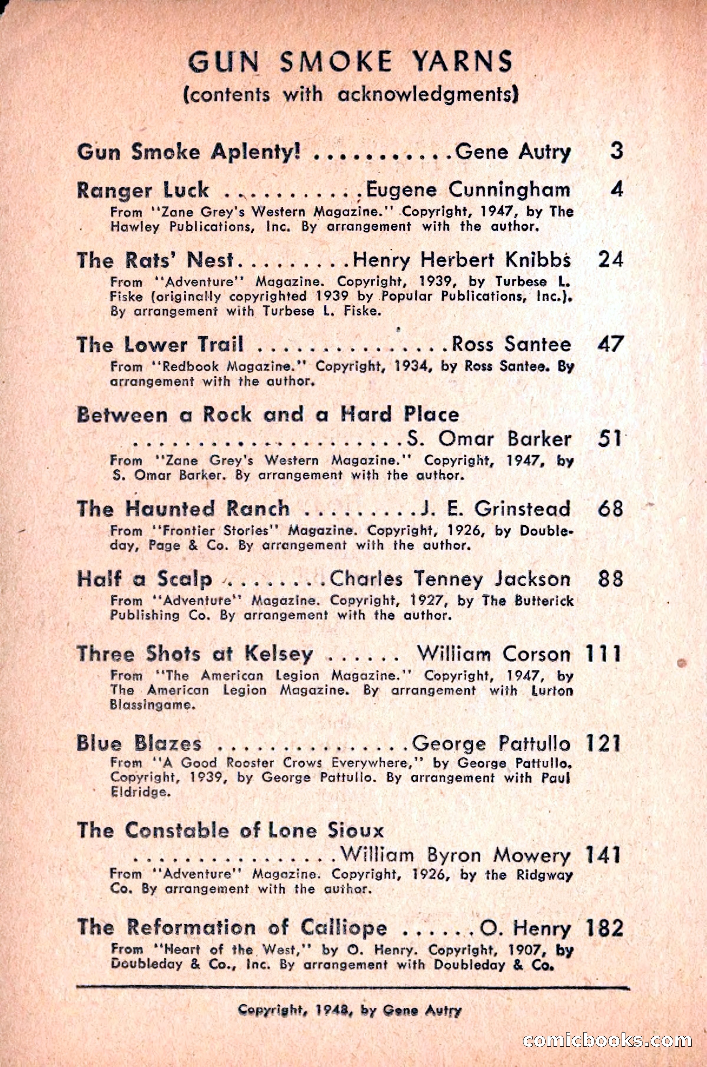Gunsmoke Yarns — page 6 of 200
