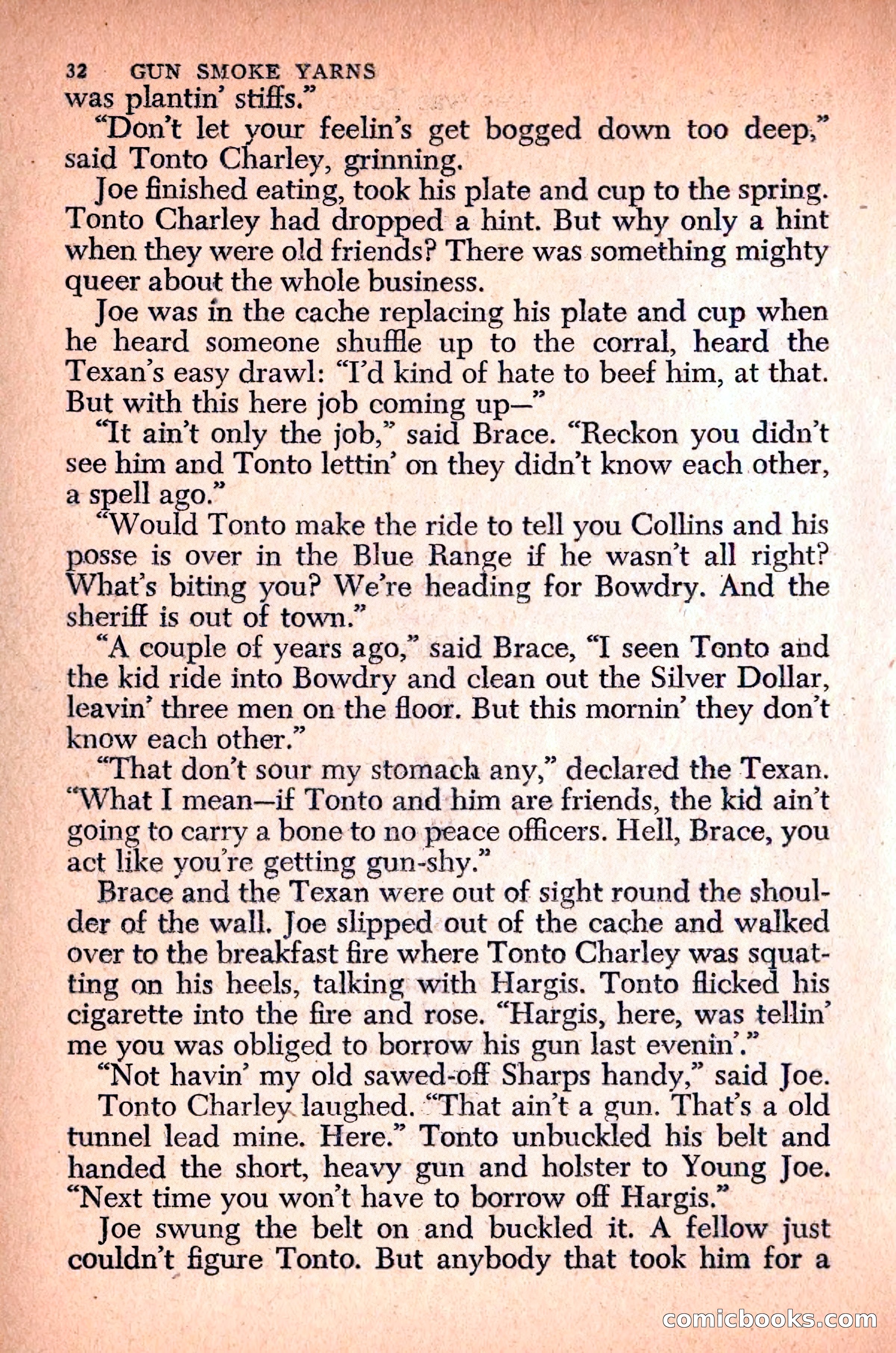 Gunsmoke Yarns — page 36 of 200