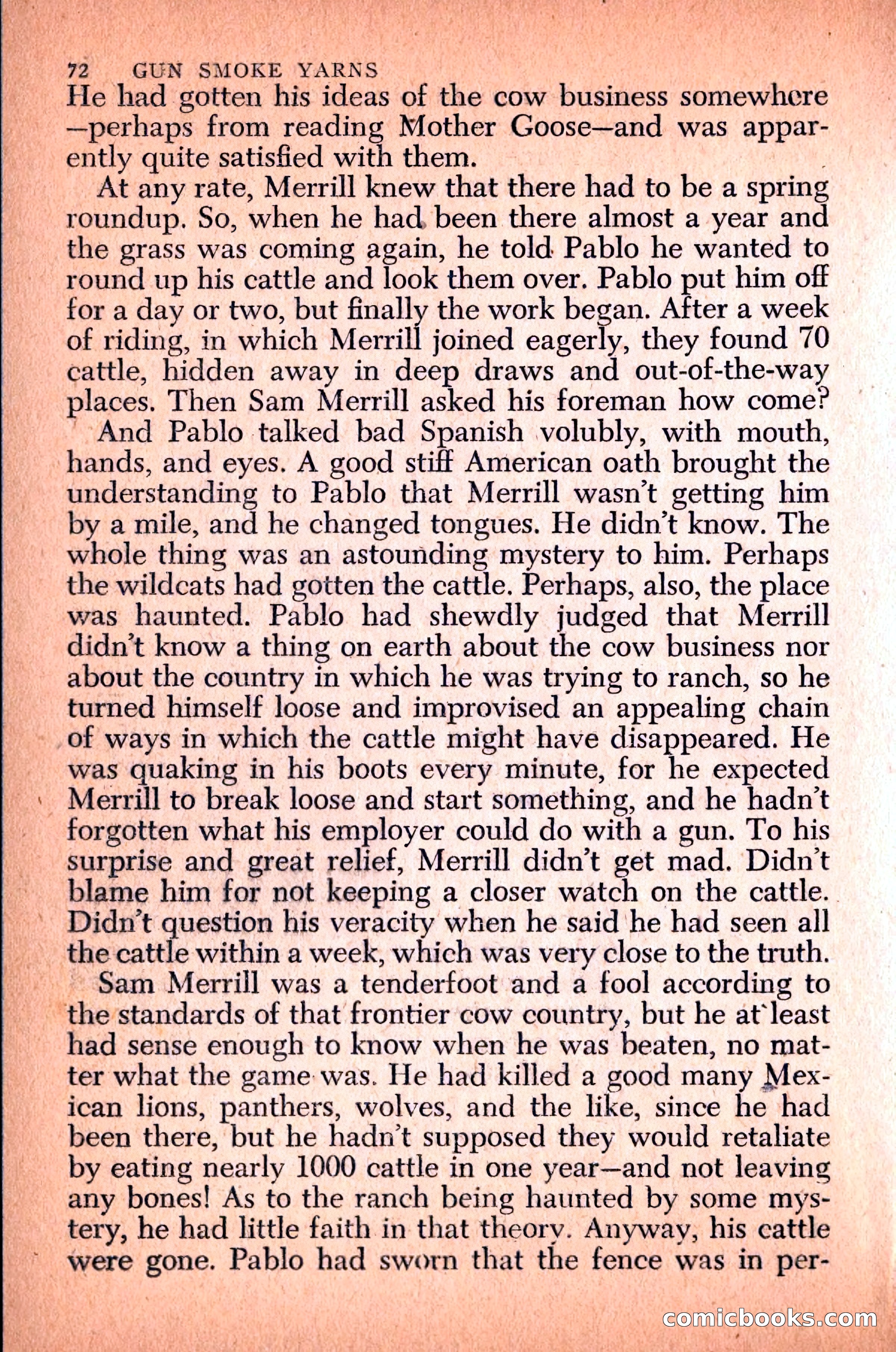 Gunsmoke Yarns — page 76 of 200