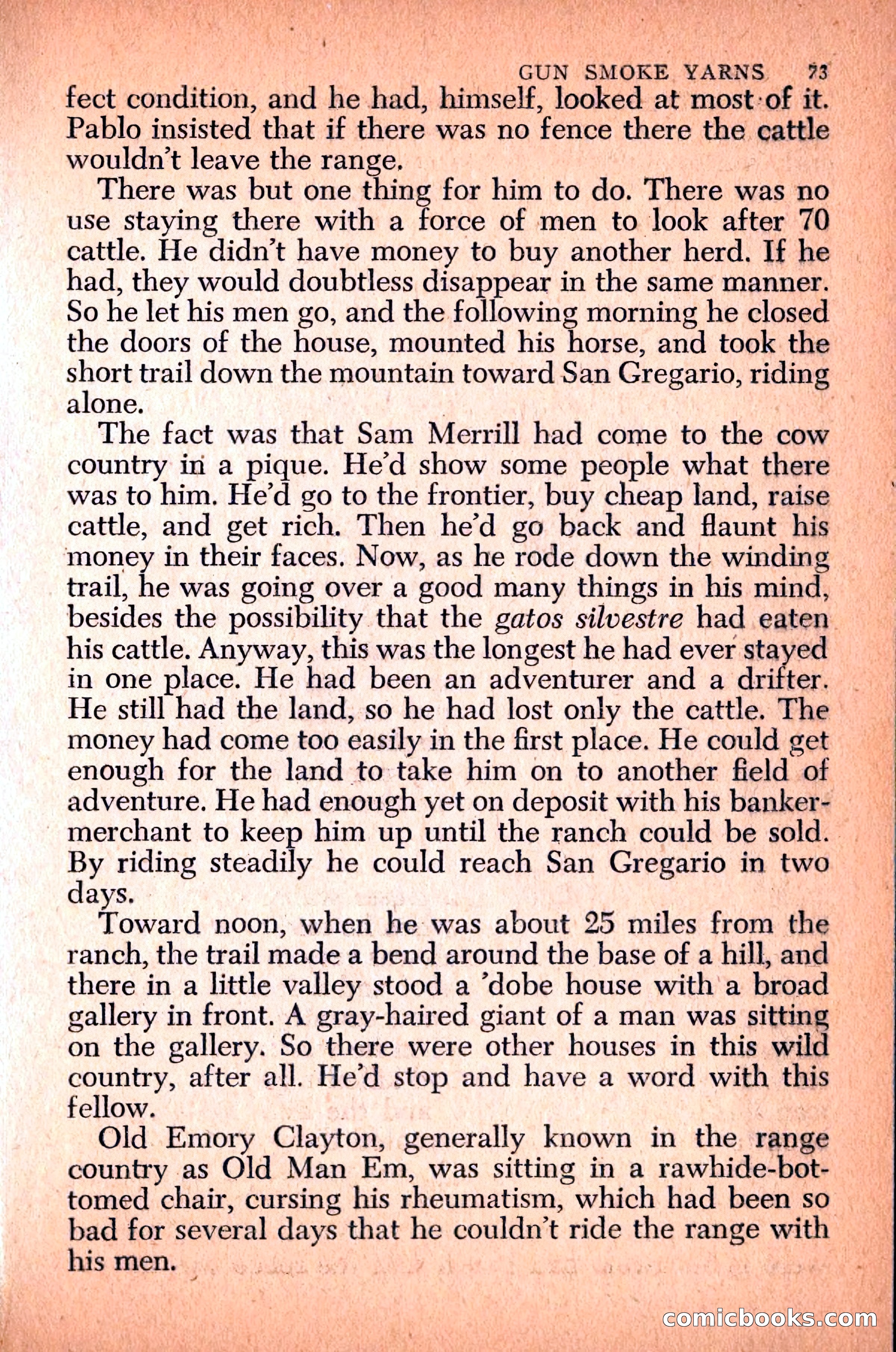 Gunsmoke Yarns — page 77 of 200