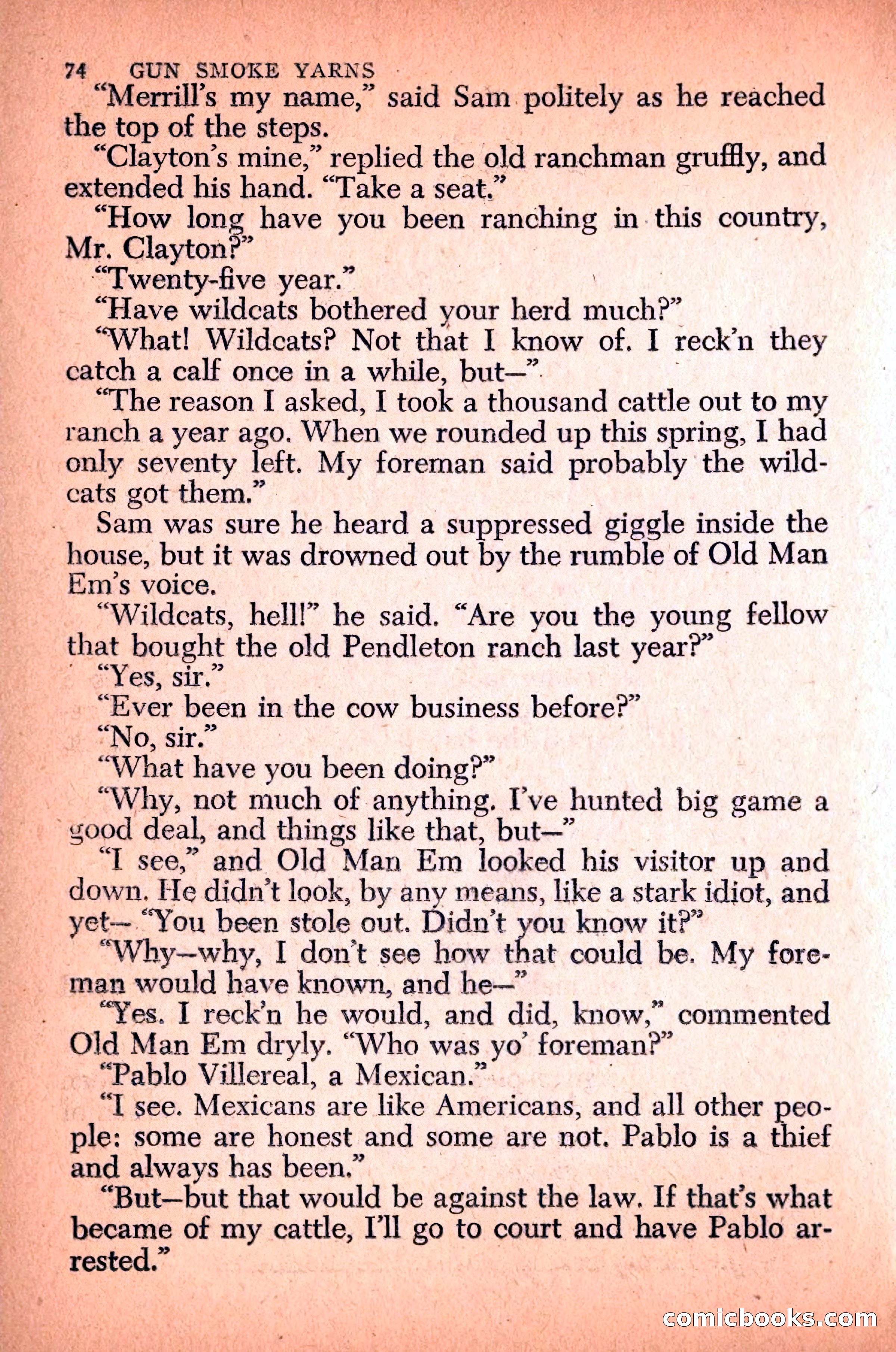 Gunsmoke Yarns — page 78 of 200