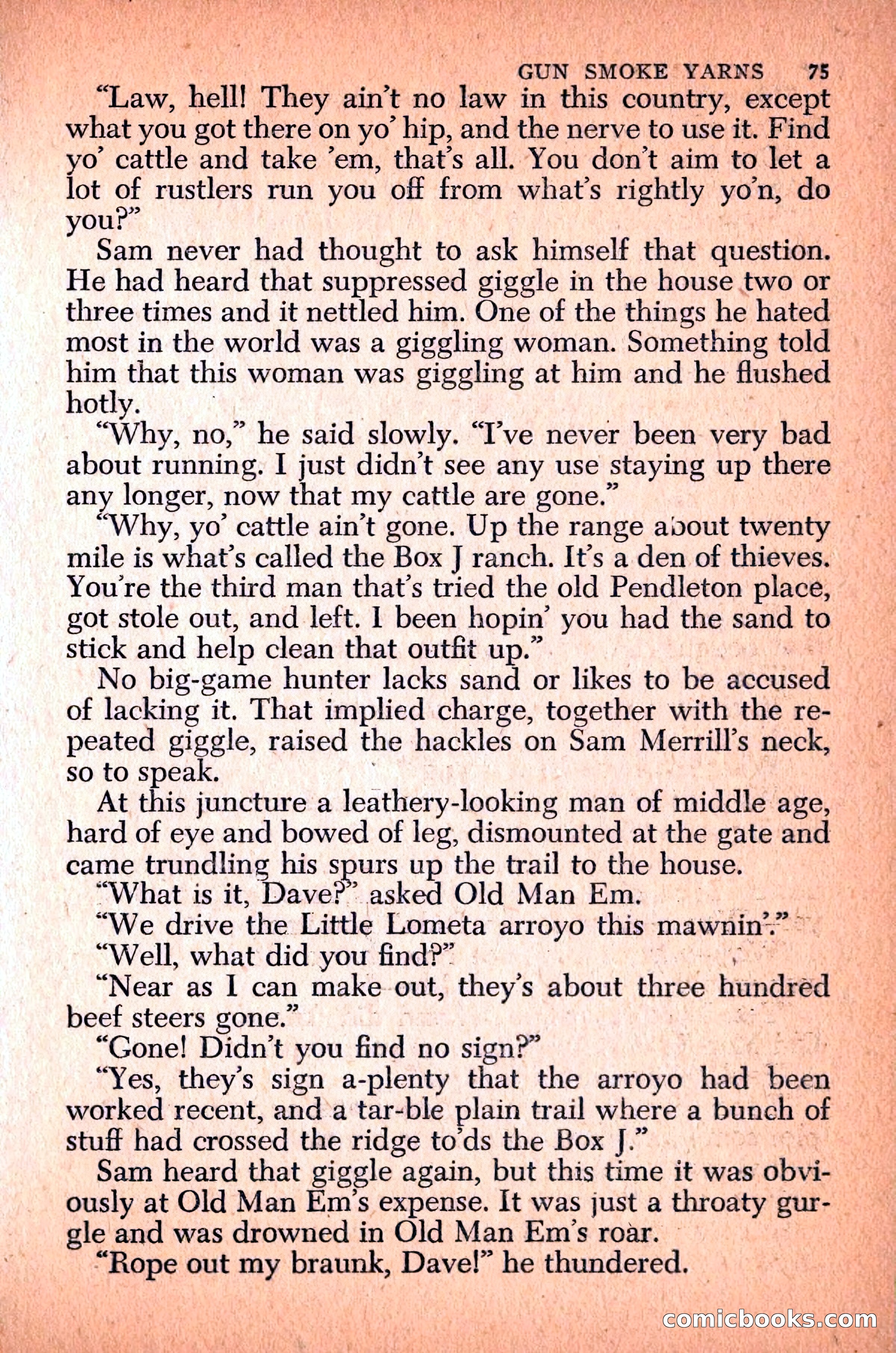Gunsmoke Yarns — page 79 of 200