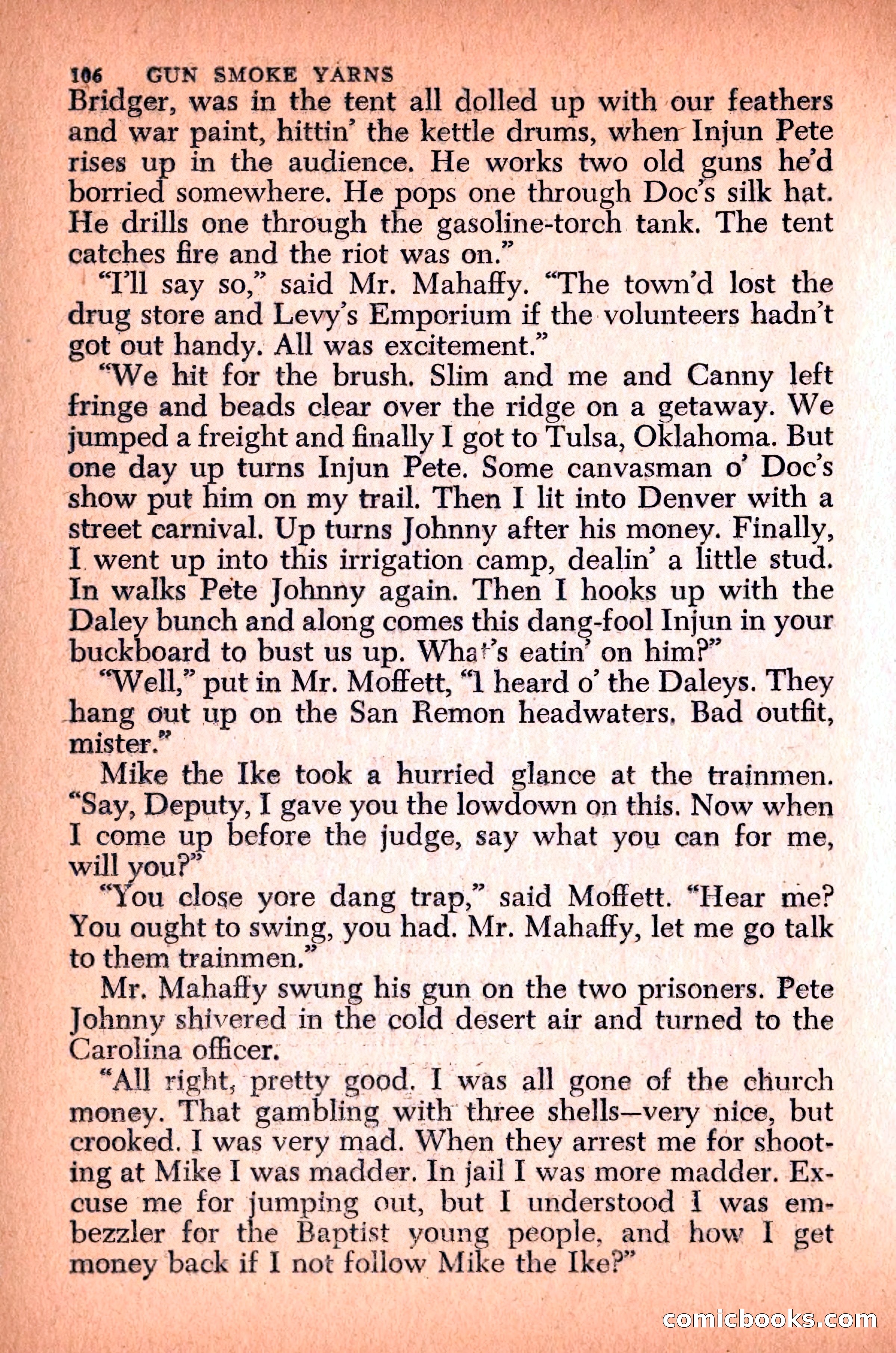 Gunsmoke Yarns — page 110 of 200