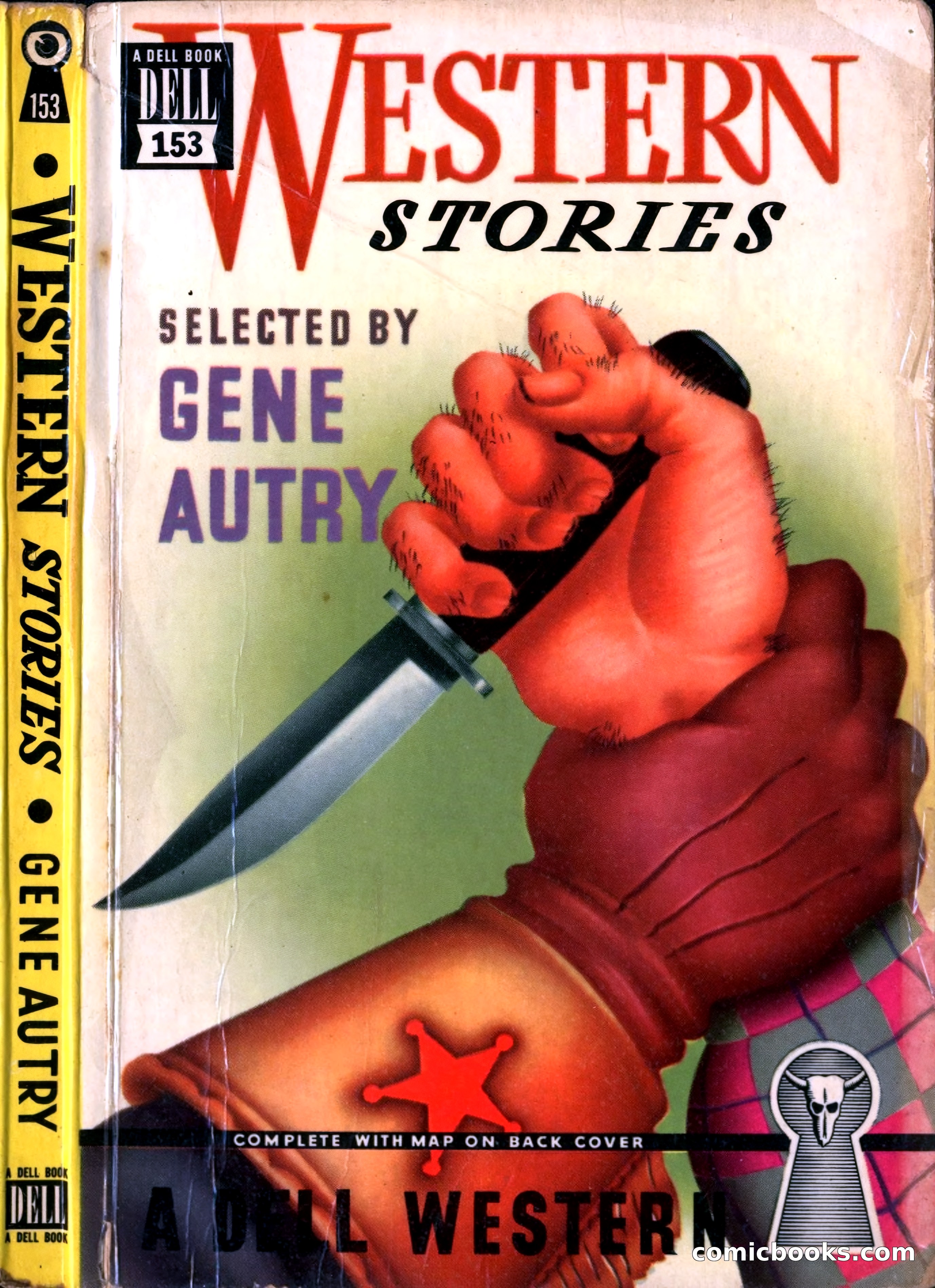 Western Stories, Dell 153 — page 1 of 200