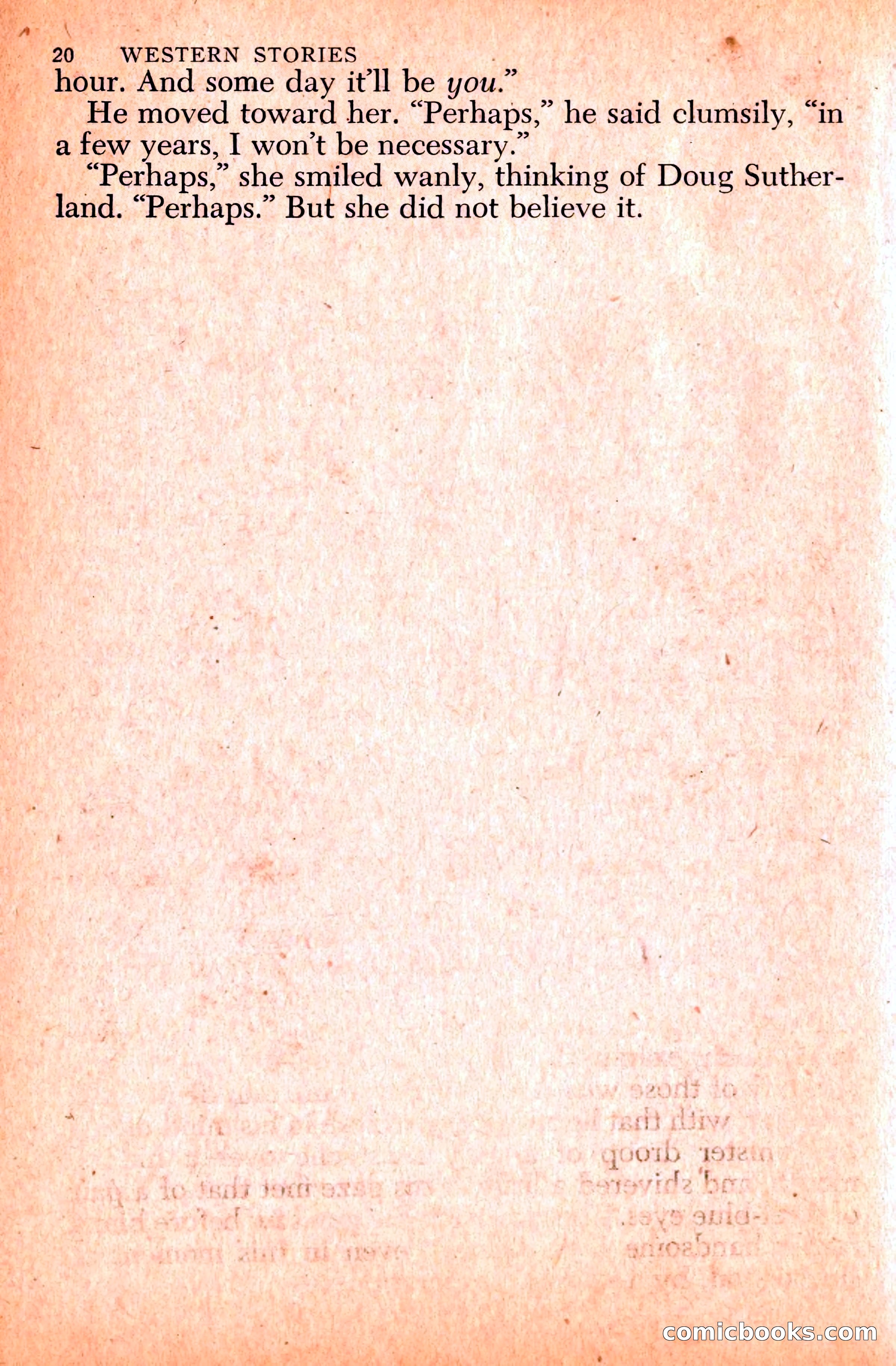 Western Stories, Dell 153 — page 24 of 200