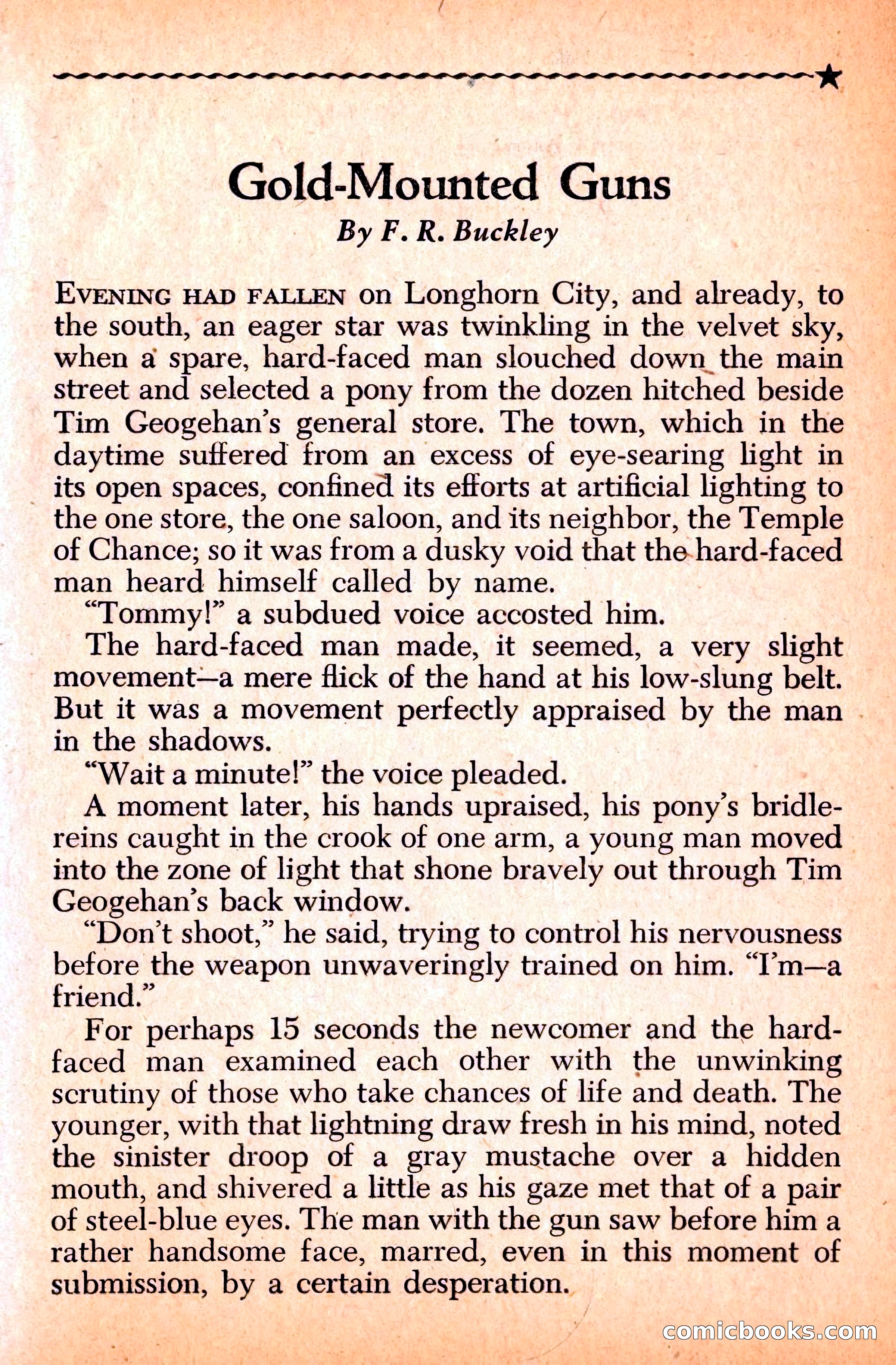 Western Stories, Dell 153 — page 25 of 200