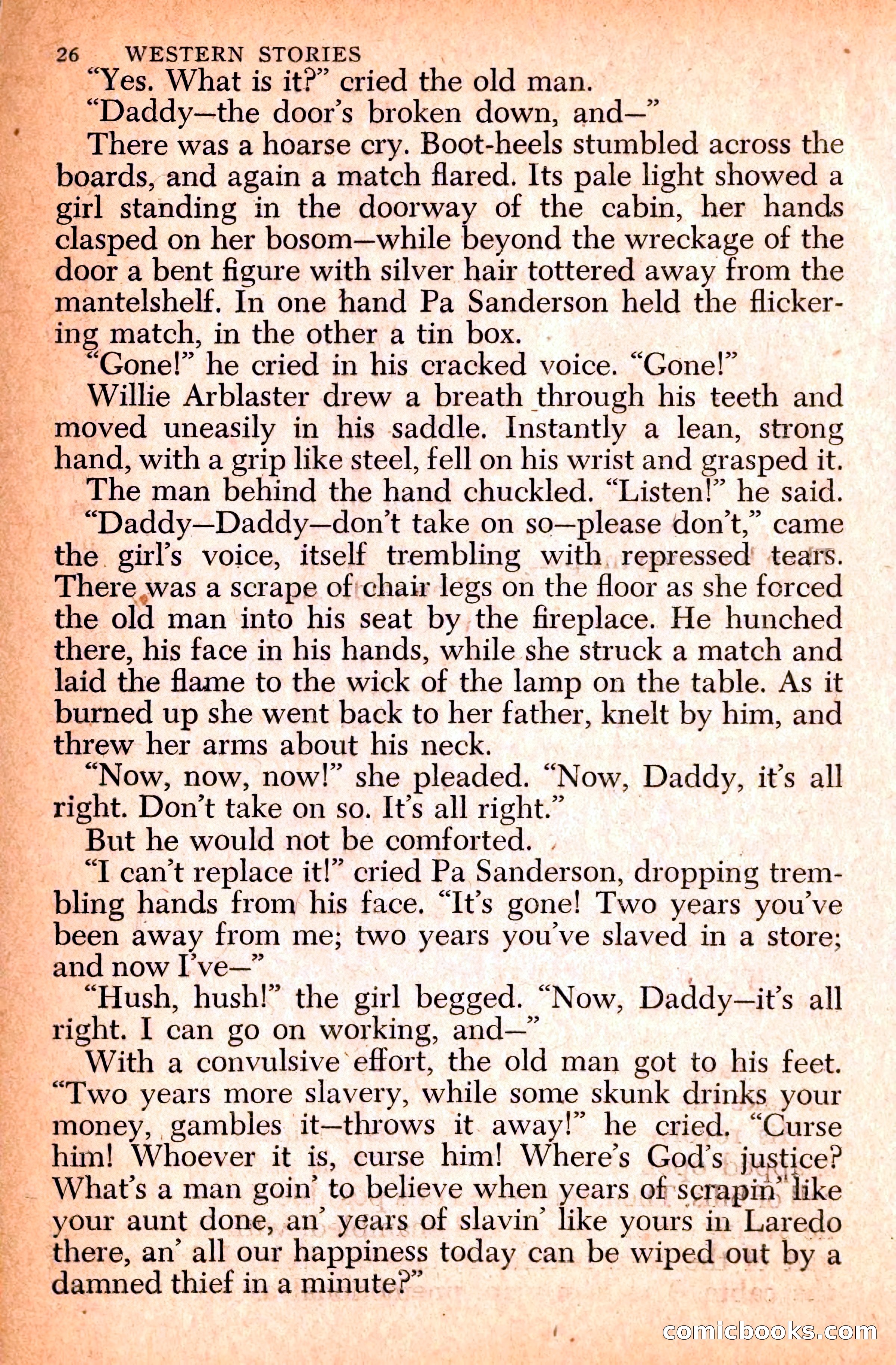 Western Stories, Dell 153 — page 30 of 200