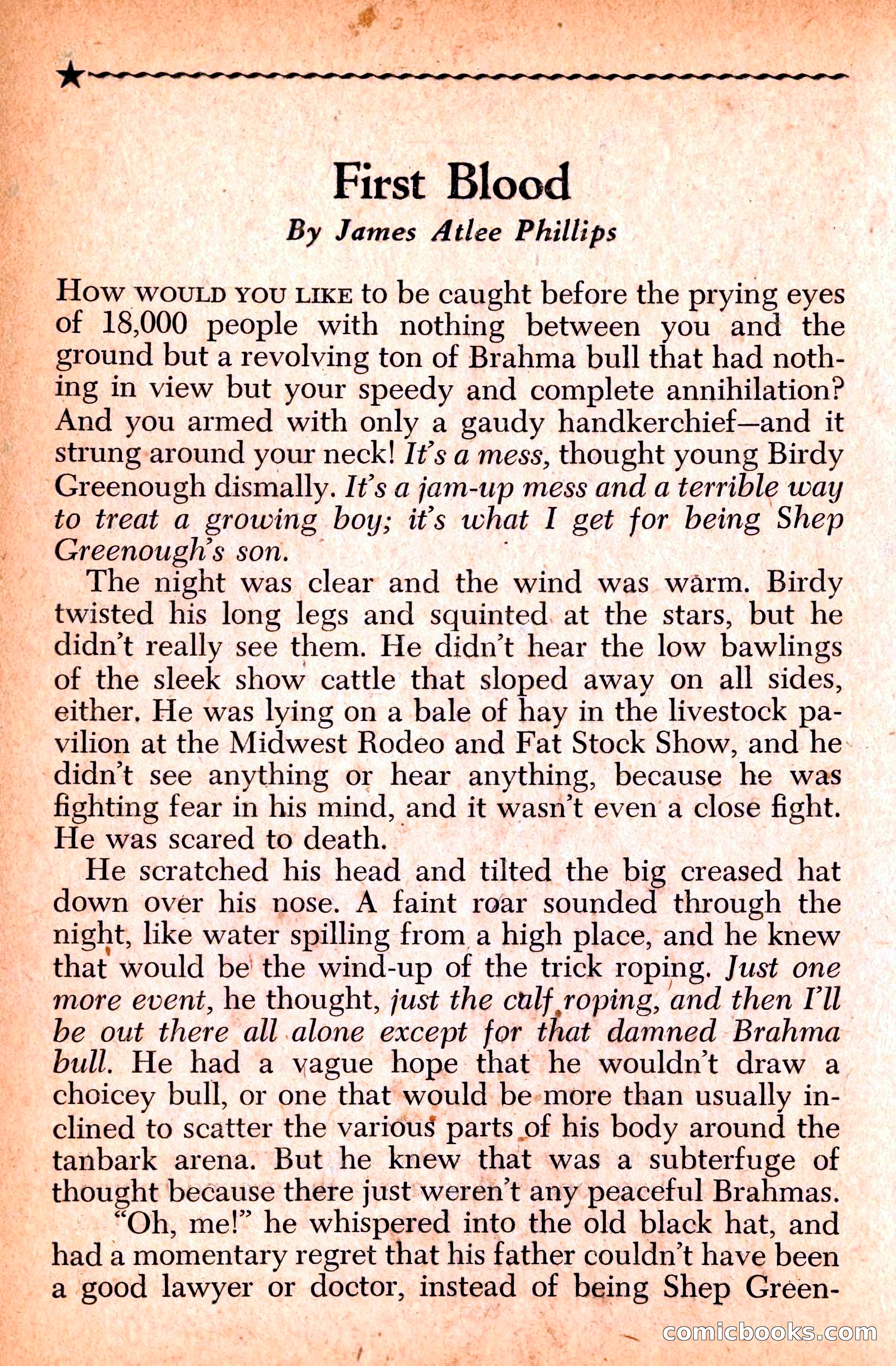Western Stories, Dell 153 — page 60 of 200