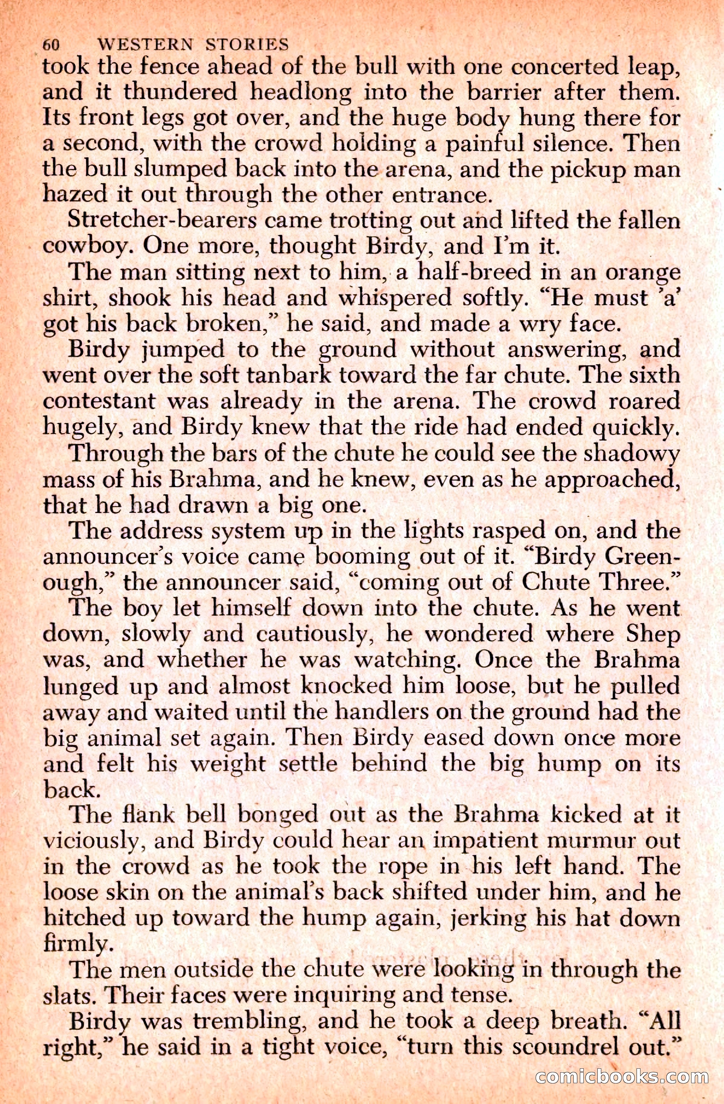 Western Stories, Dell 153 — page 64 of 200