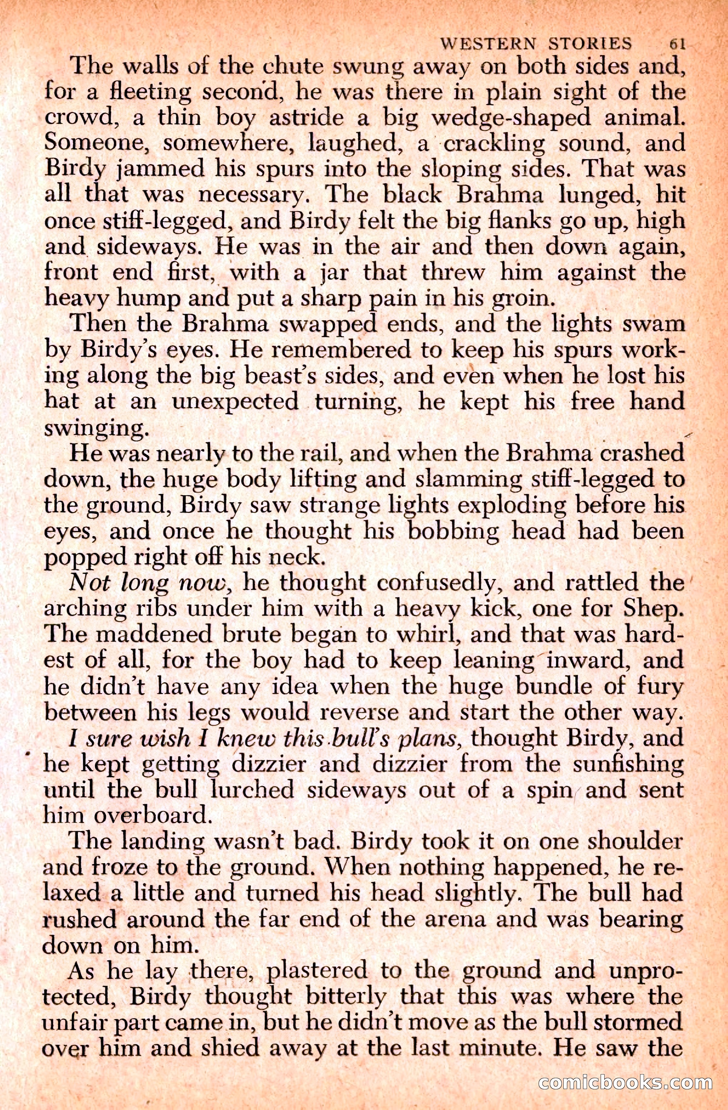 Western Stories, Dell 153 — page 65 of 200