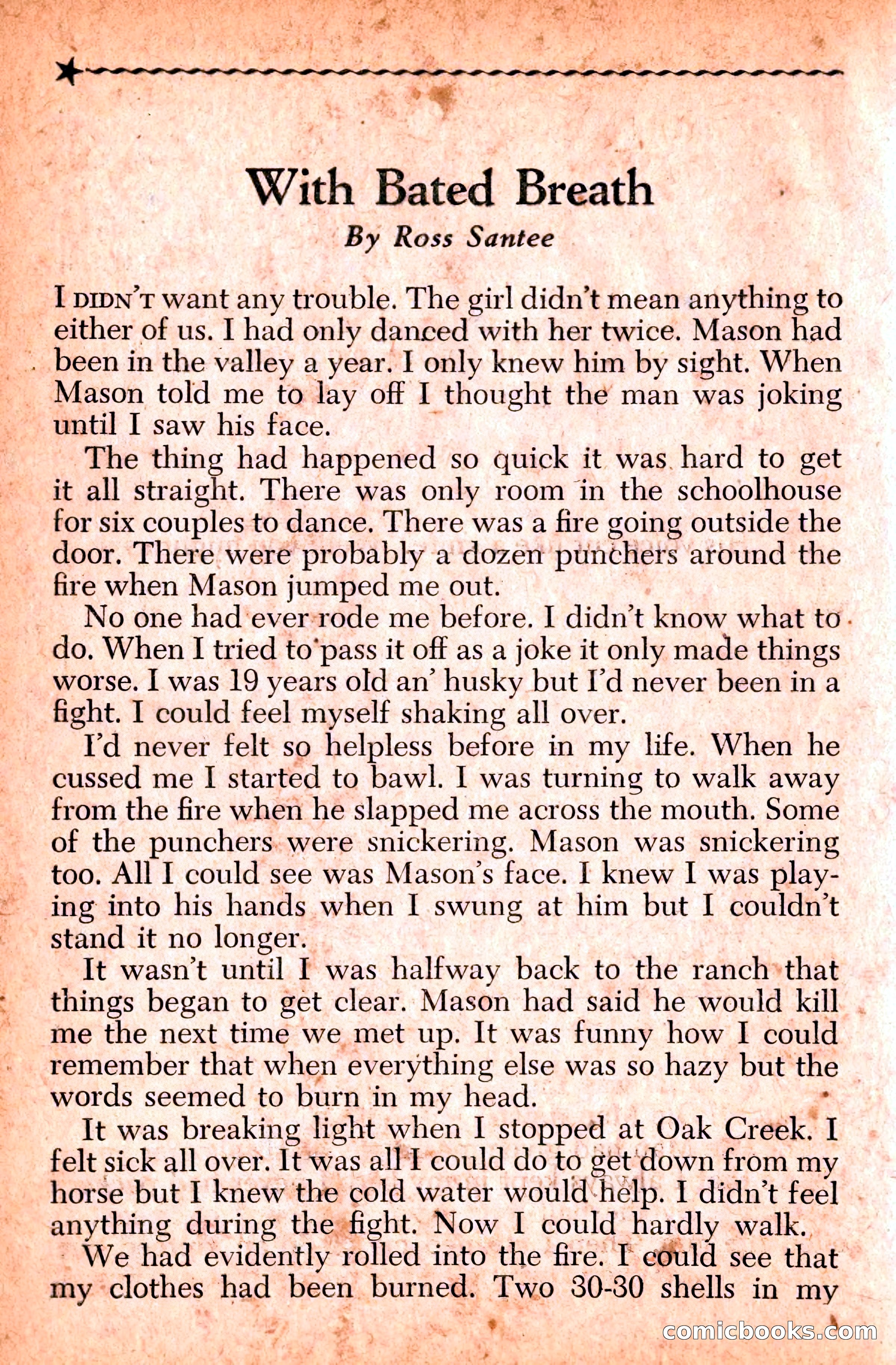 Western Stories, Dell 153 — page 84 of 200