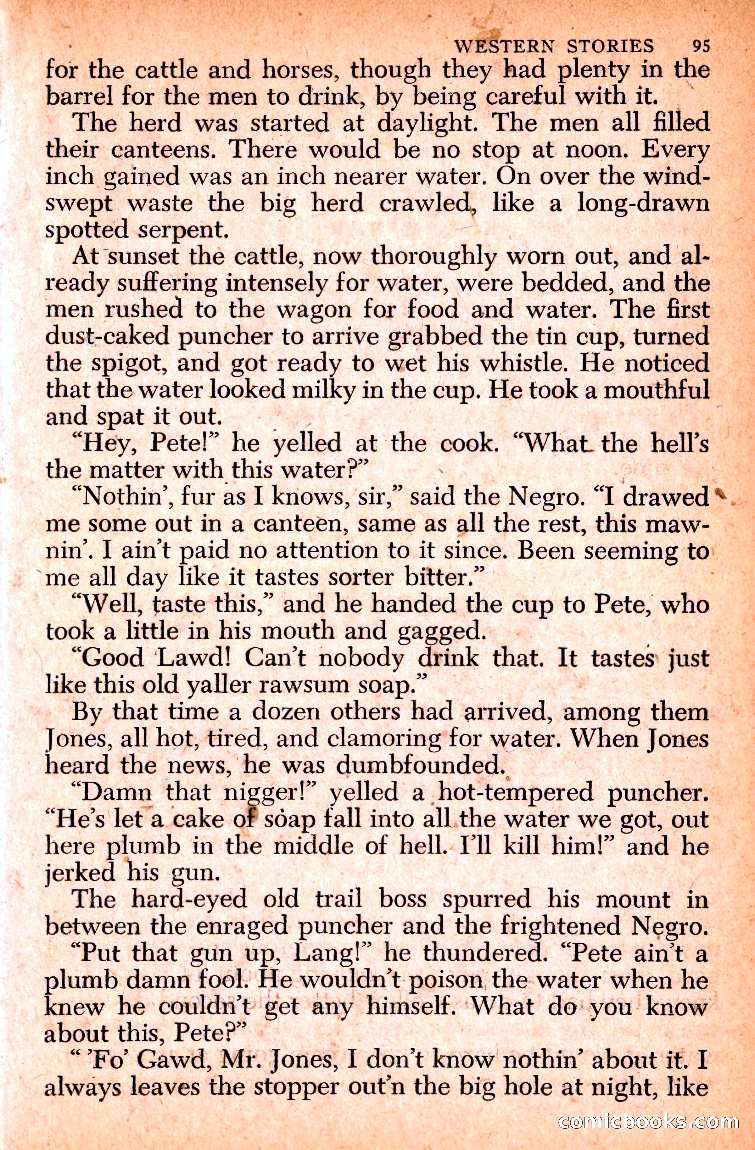 Western Stories, Dell 153 — page 99 of 200