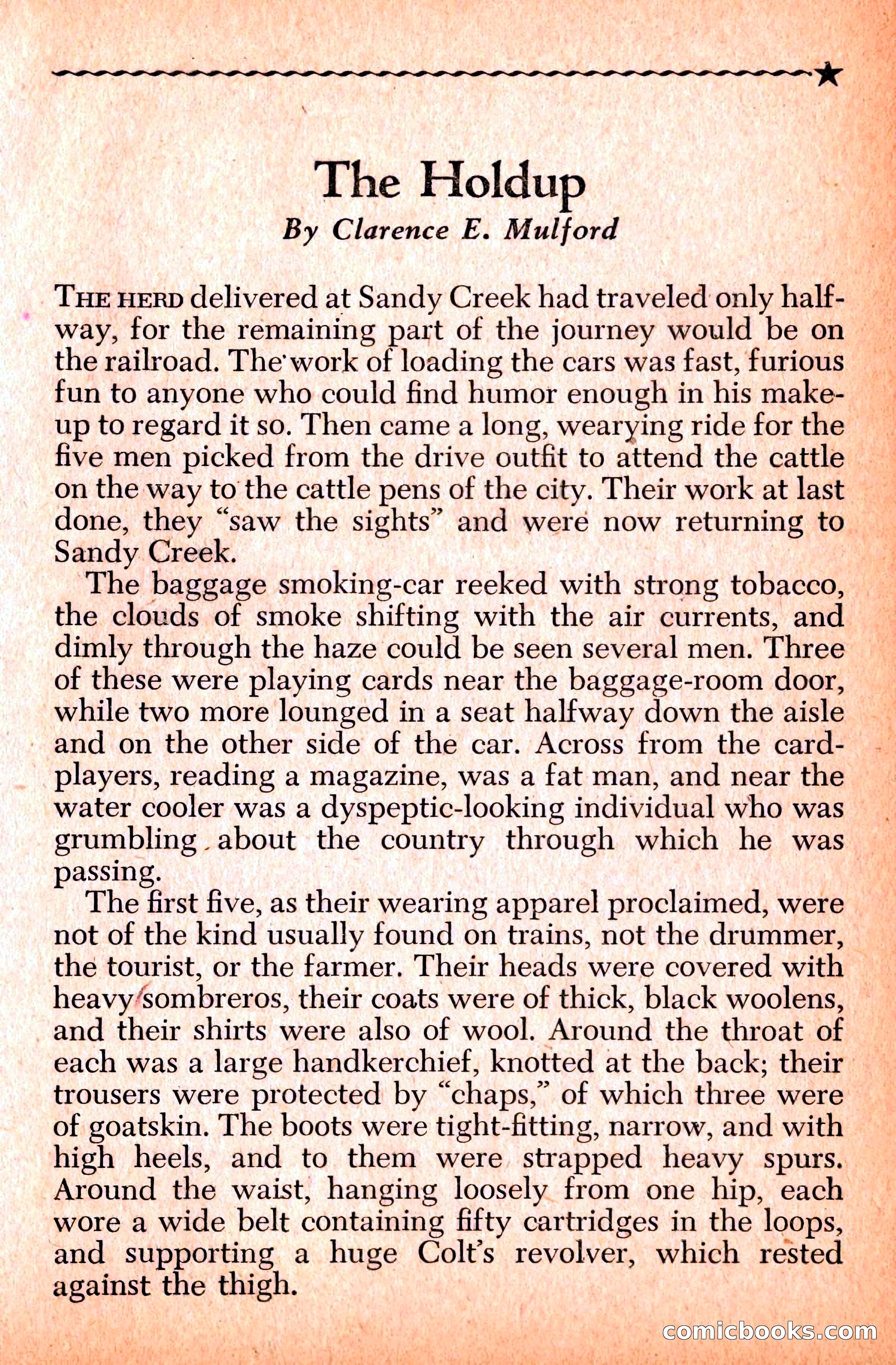 Western Stories, Dell 153 — page 107 of 200