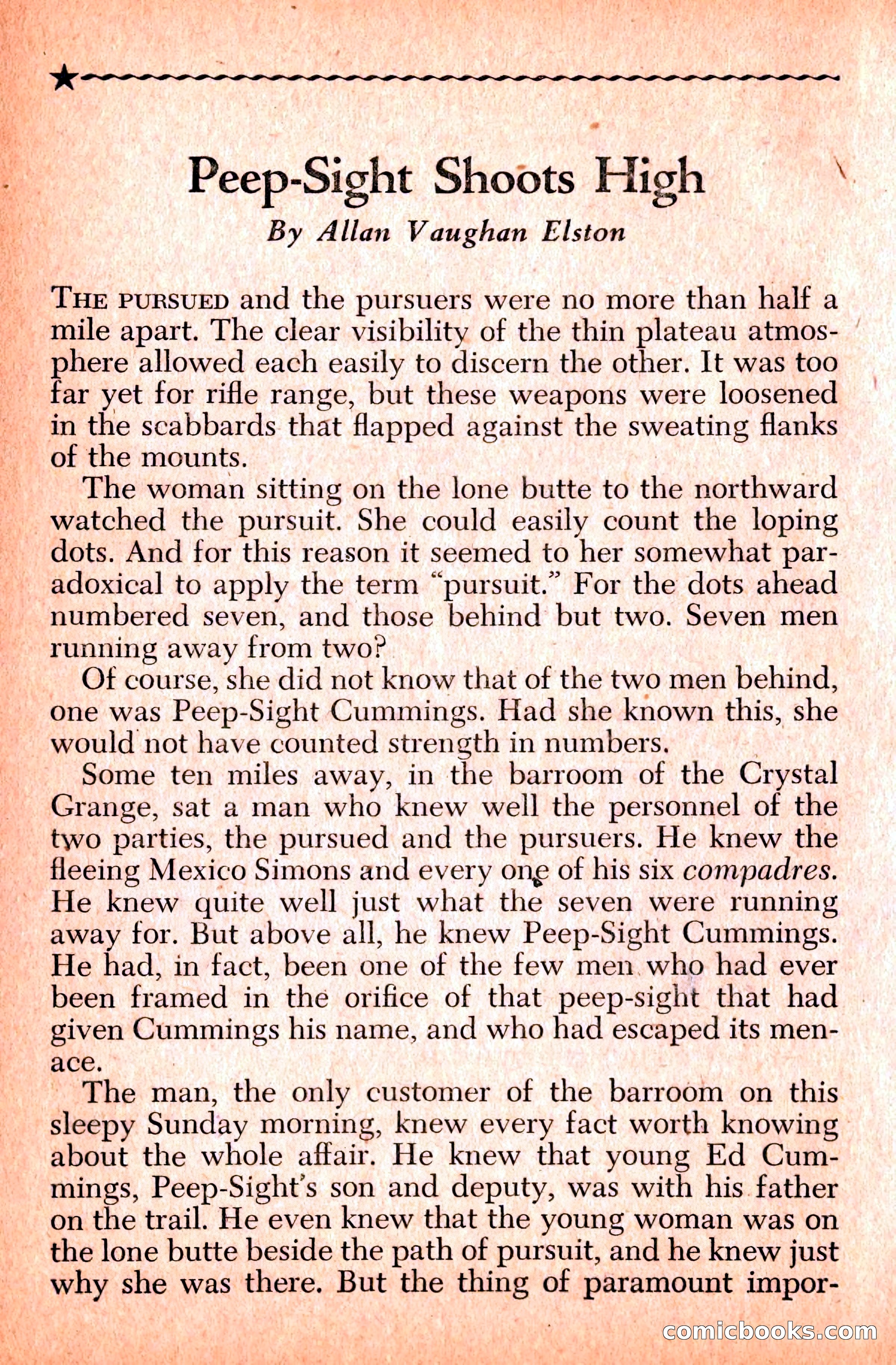 Western Stories, Dell 153 — page 124 of 200