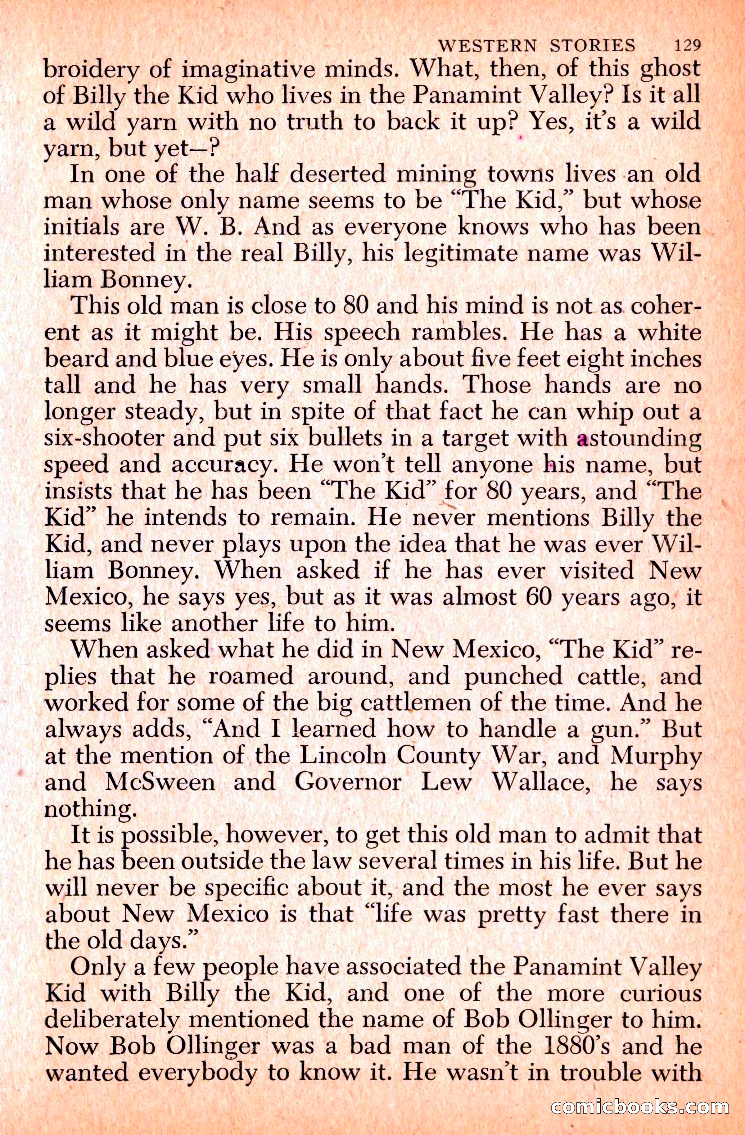 Western Stories, Dell 153 — page 133 of 200