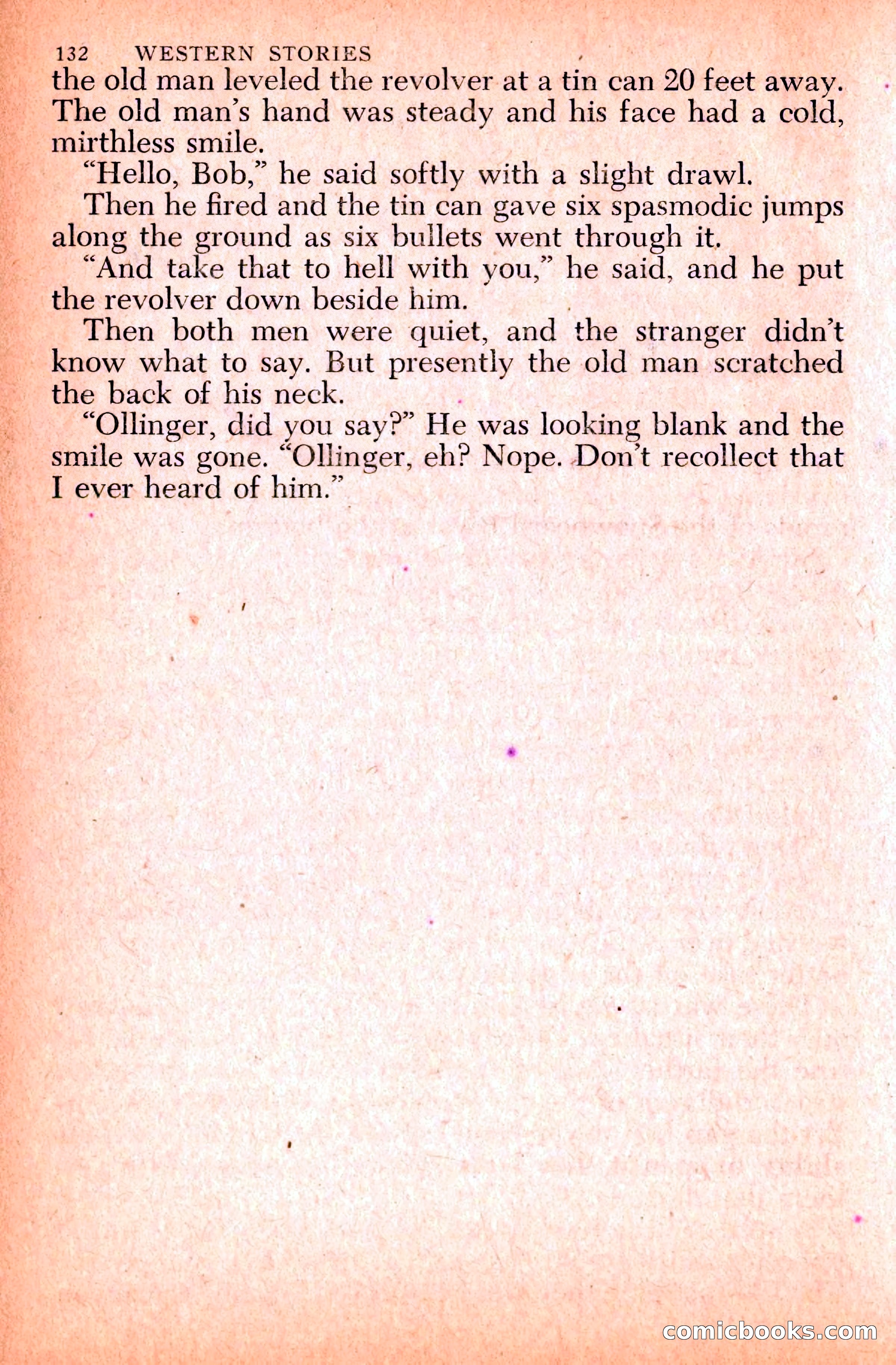 Western Stories, Dell 153 — page 136 of 200
