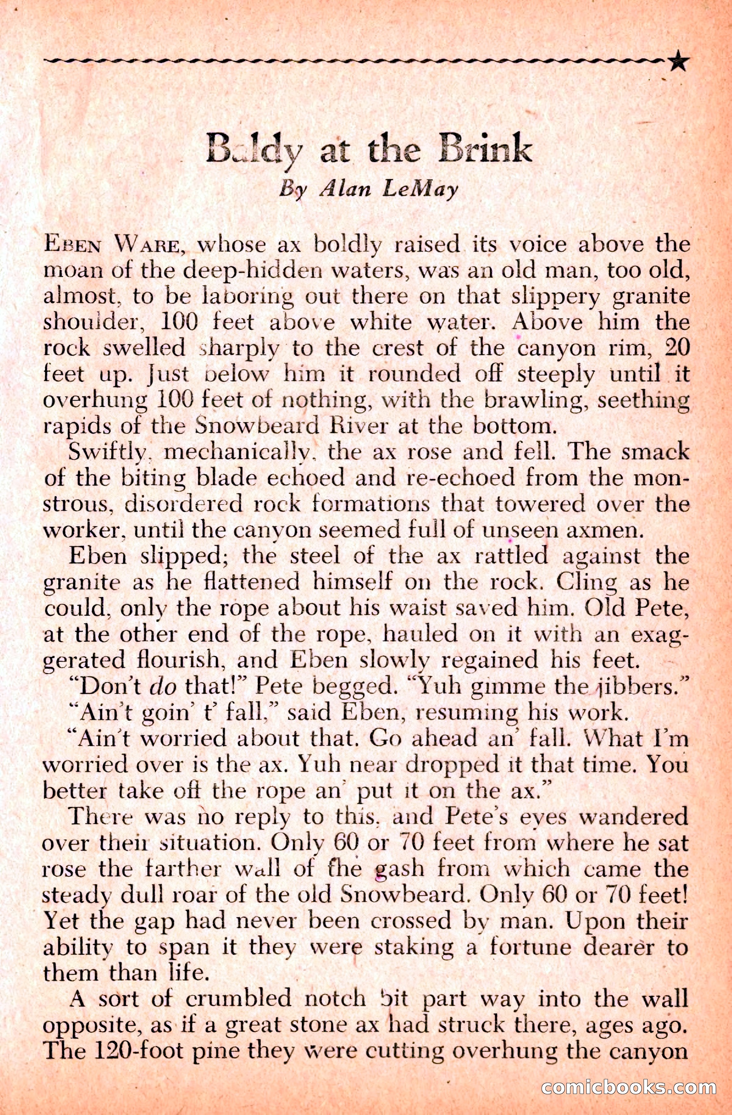 Western Stories, Dell 153 — page 137 of 200