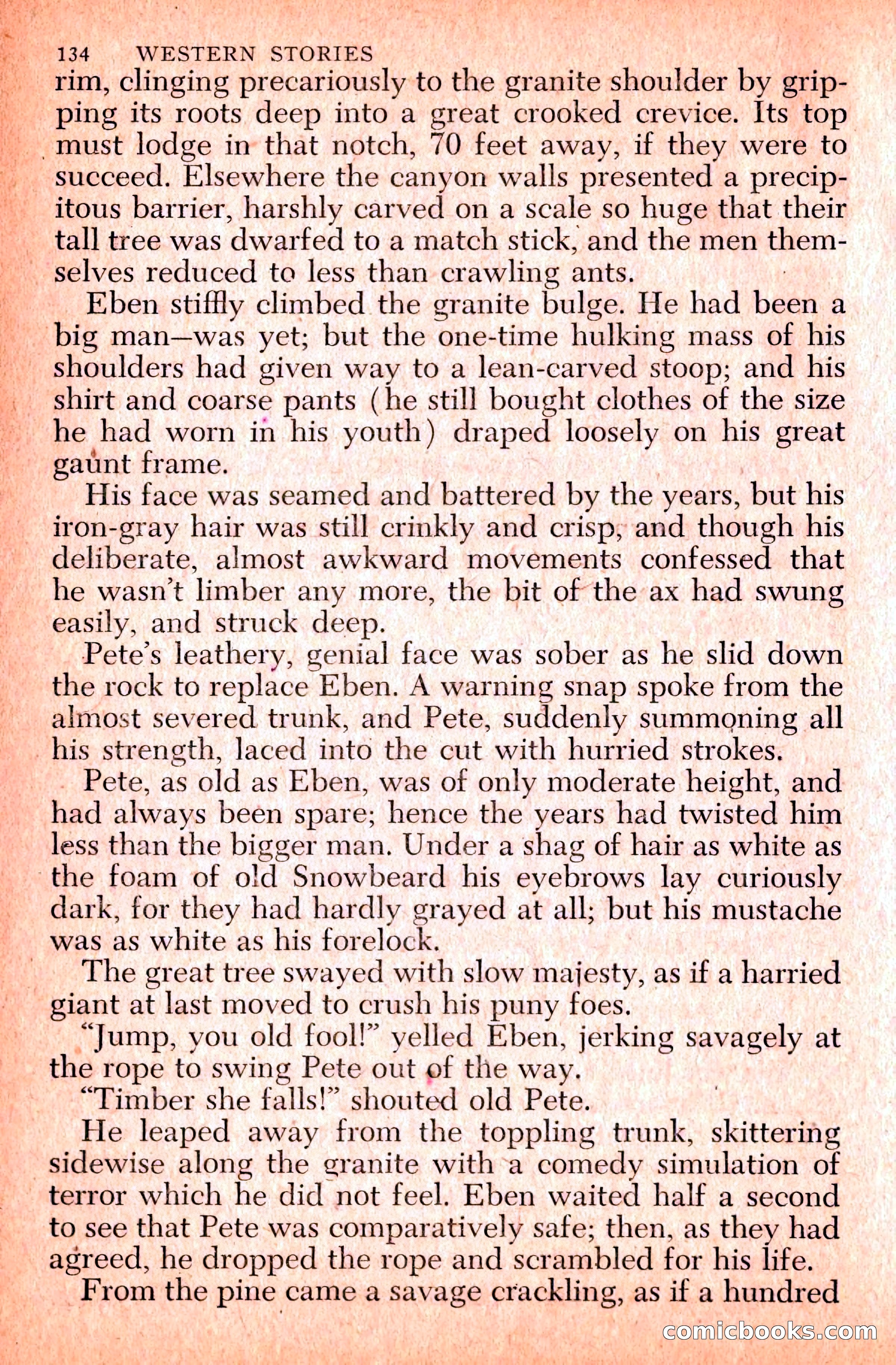Western Stories, Dell 153 — page 138 of 200