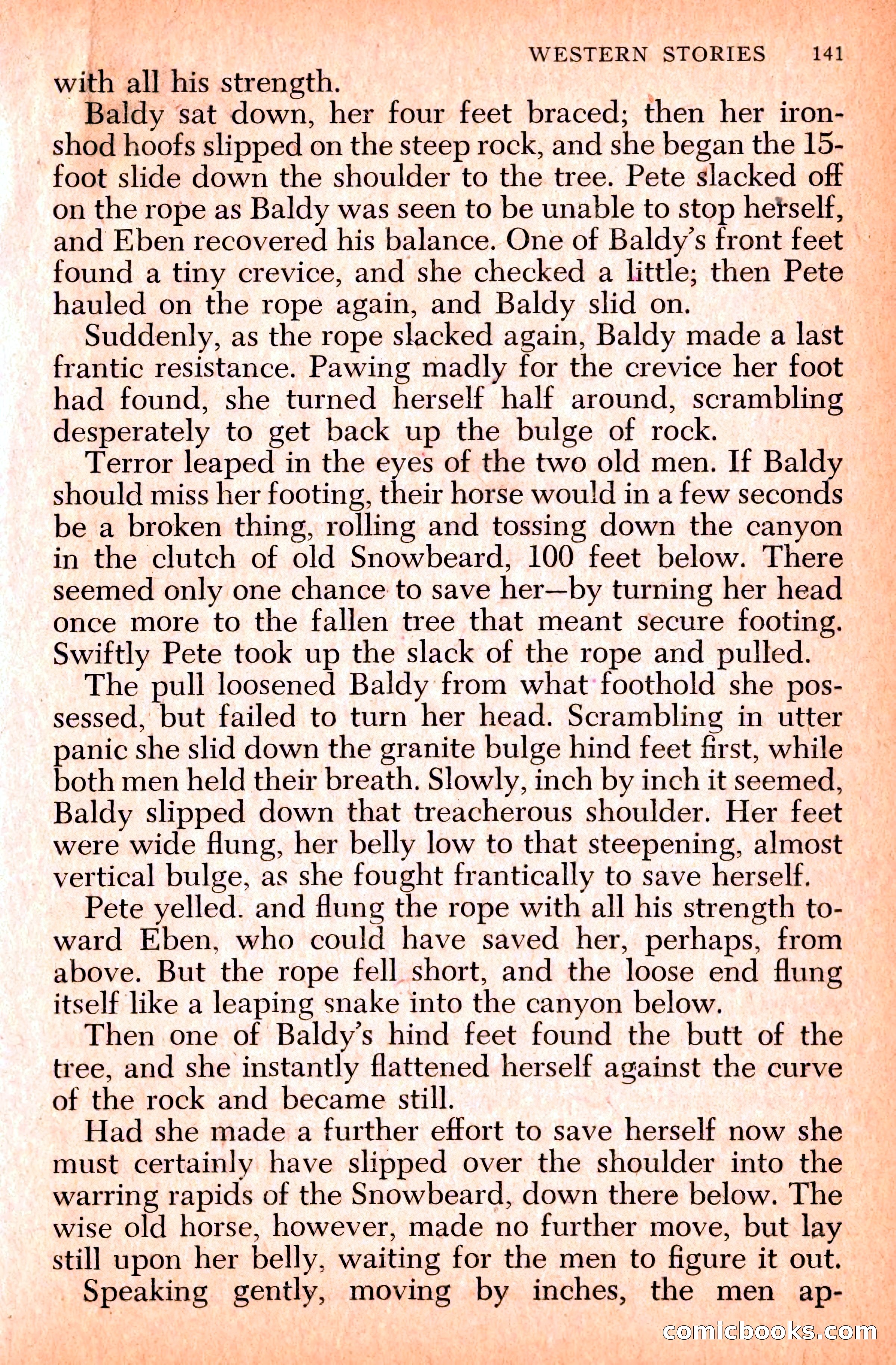 Western Stories, Dell 153 — page 145 of 200
