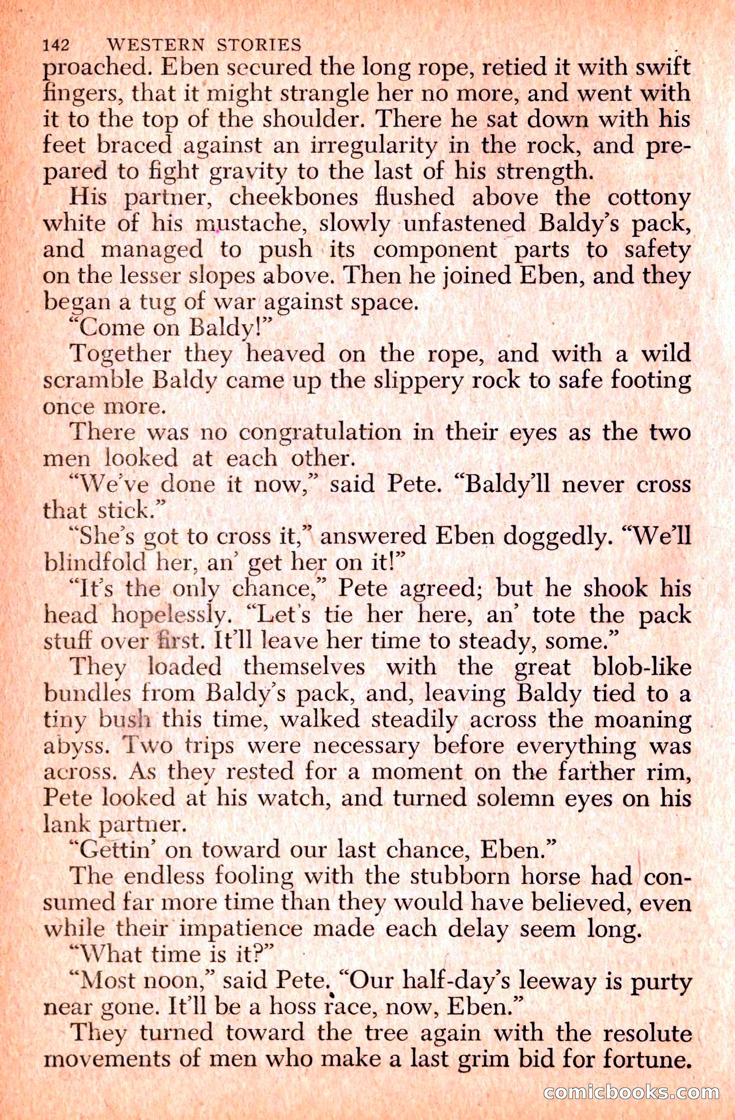 Western Stories, Dell 153 — page 146 of 200