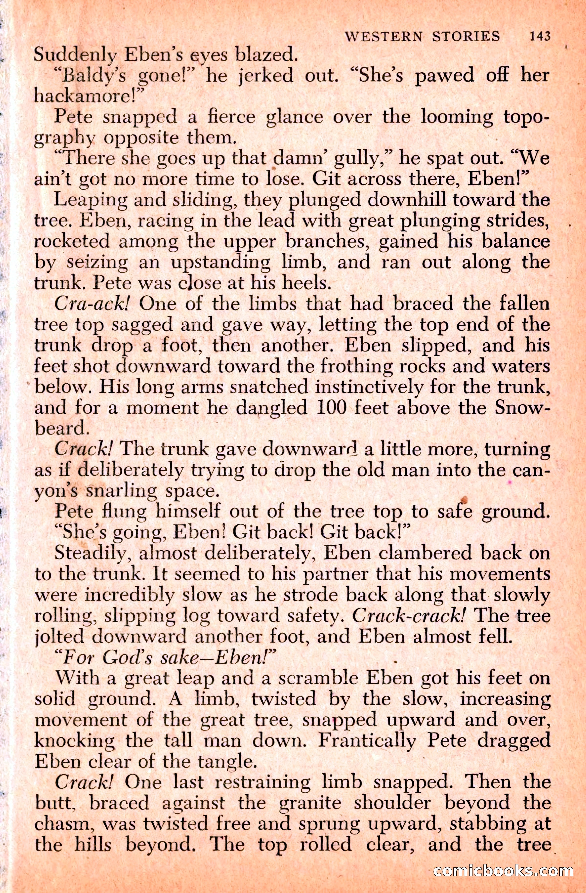 Western Stories, Dell 153 — page 147 of 200