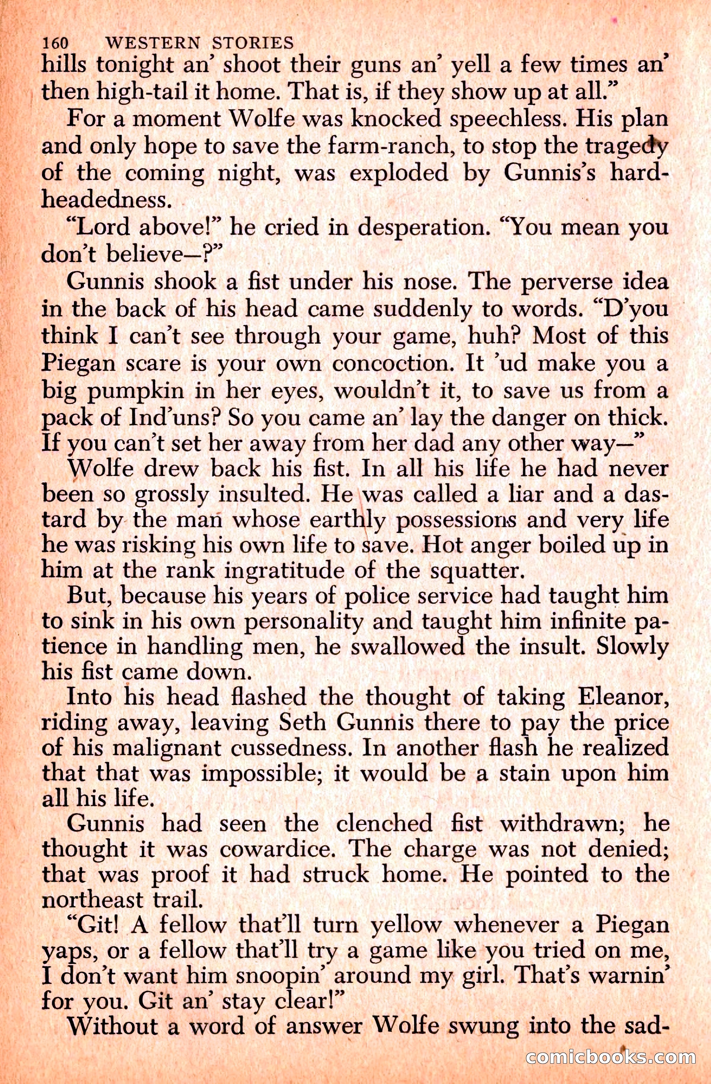 Western Stories, Dell 153 — page 164 of 200