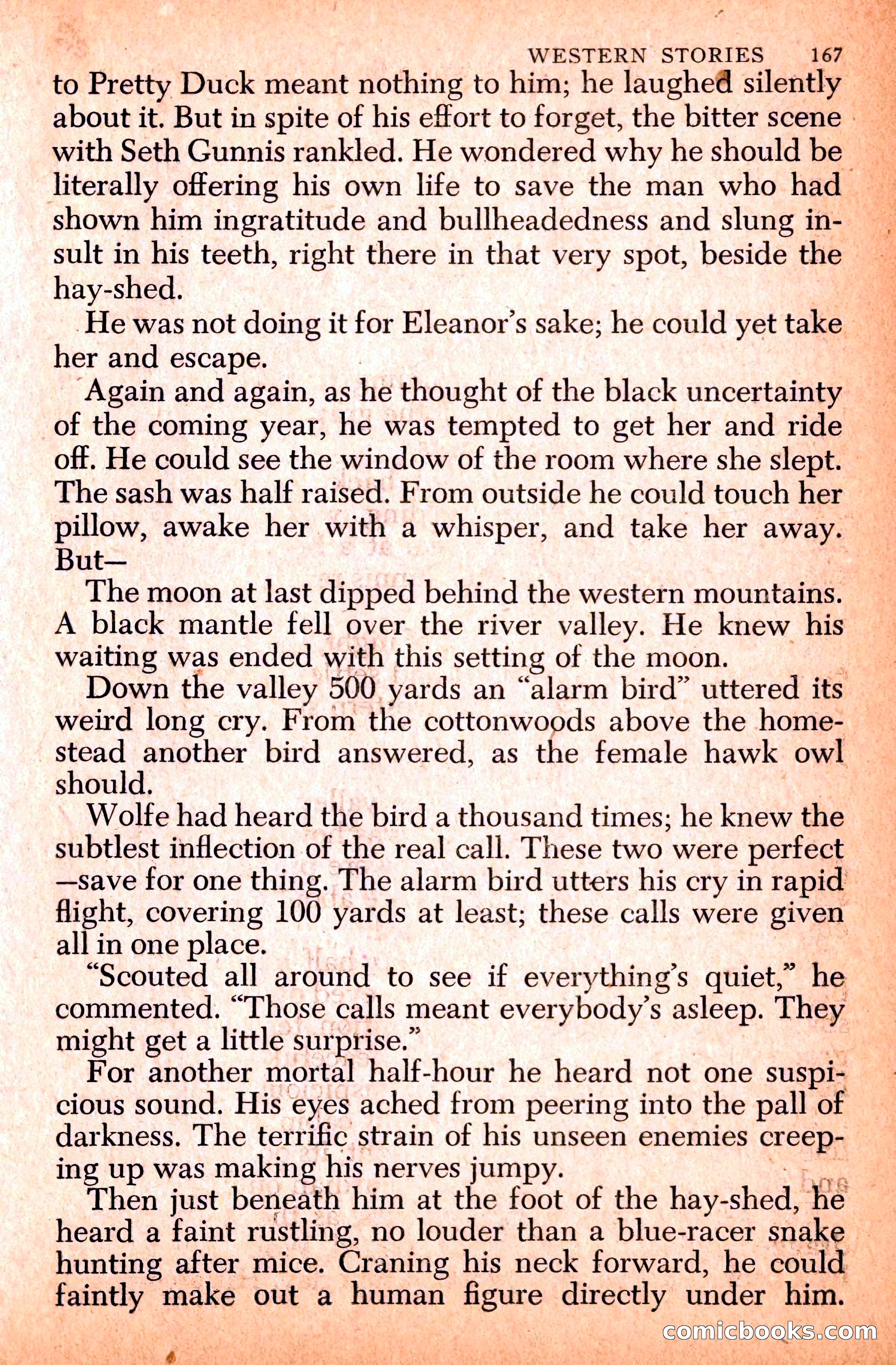 Western Stories, Dell 153 — page 171 of 200