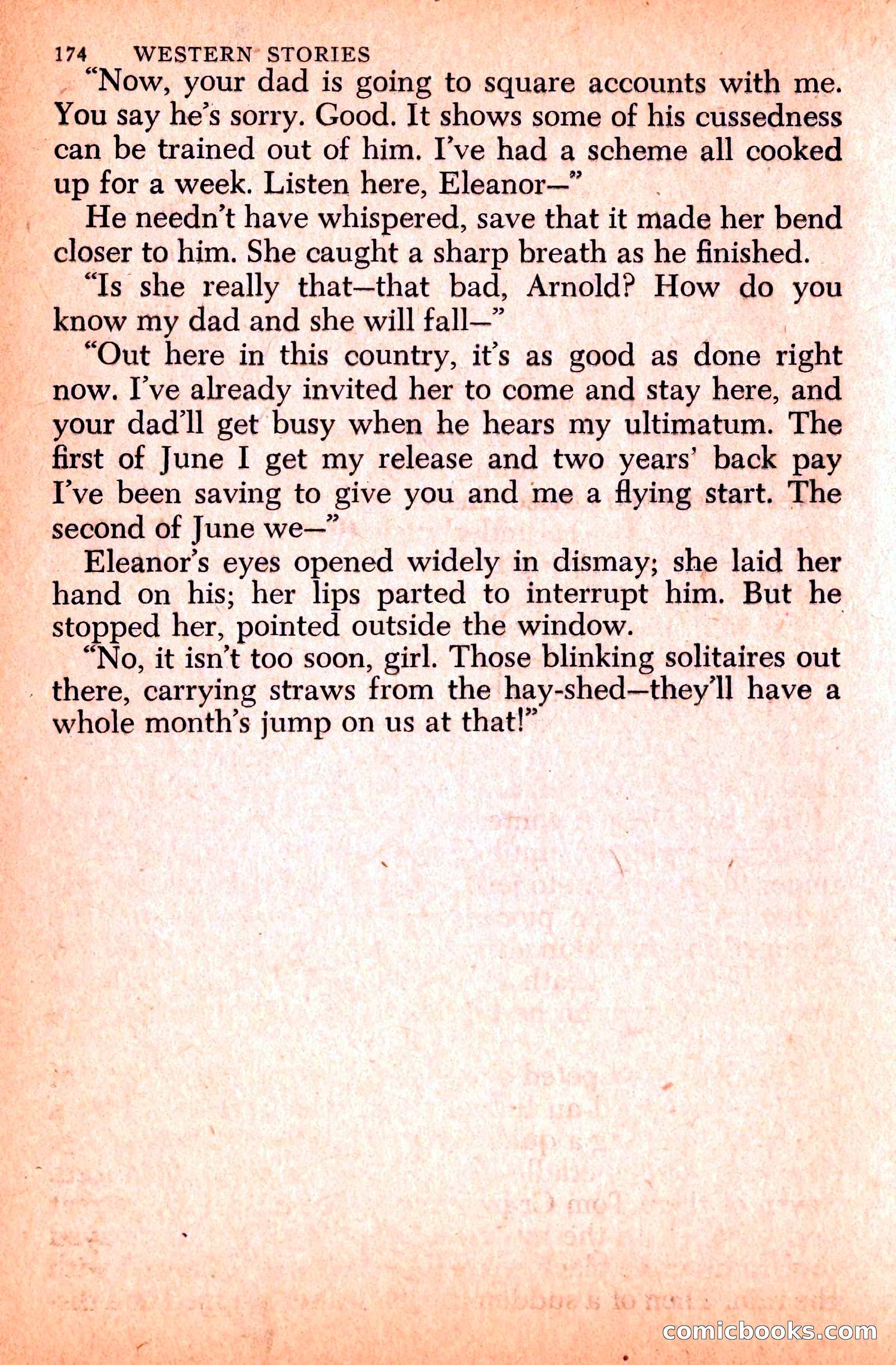 Western Stories, Dell 153 — page 178 of 200
