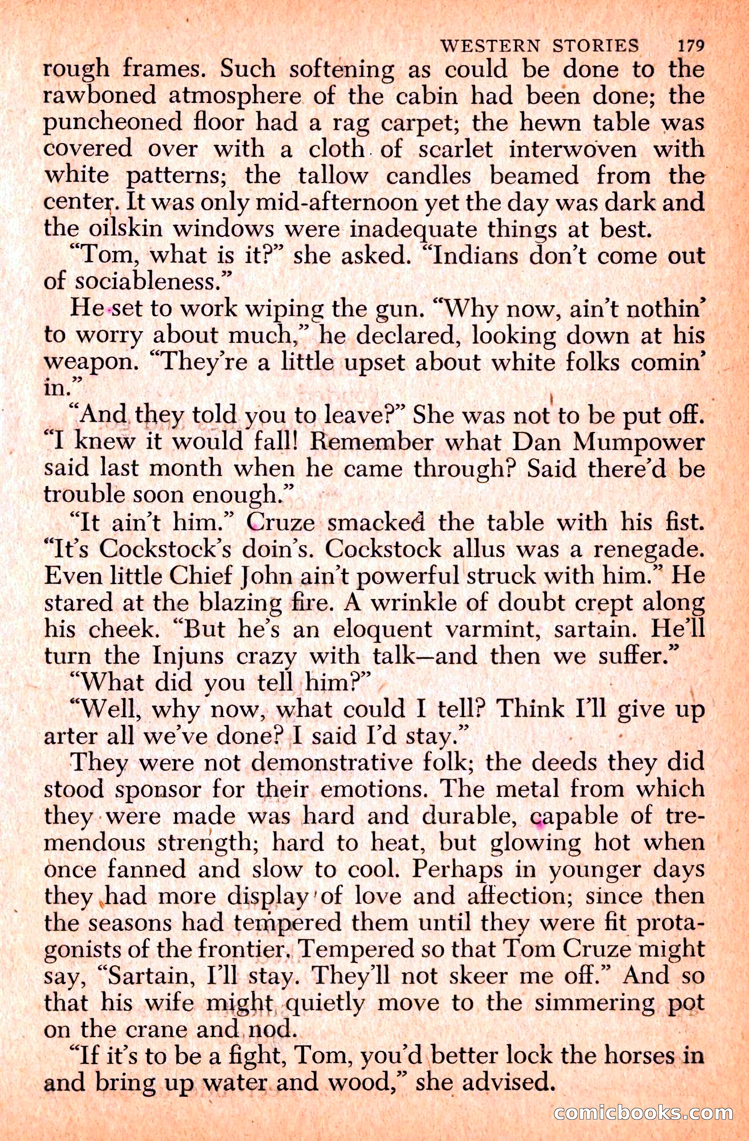 Western Stories, Dell 153 — page 183 of 200