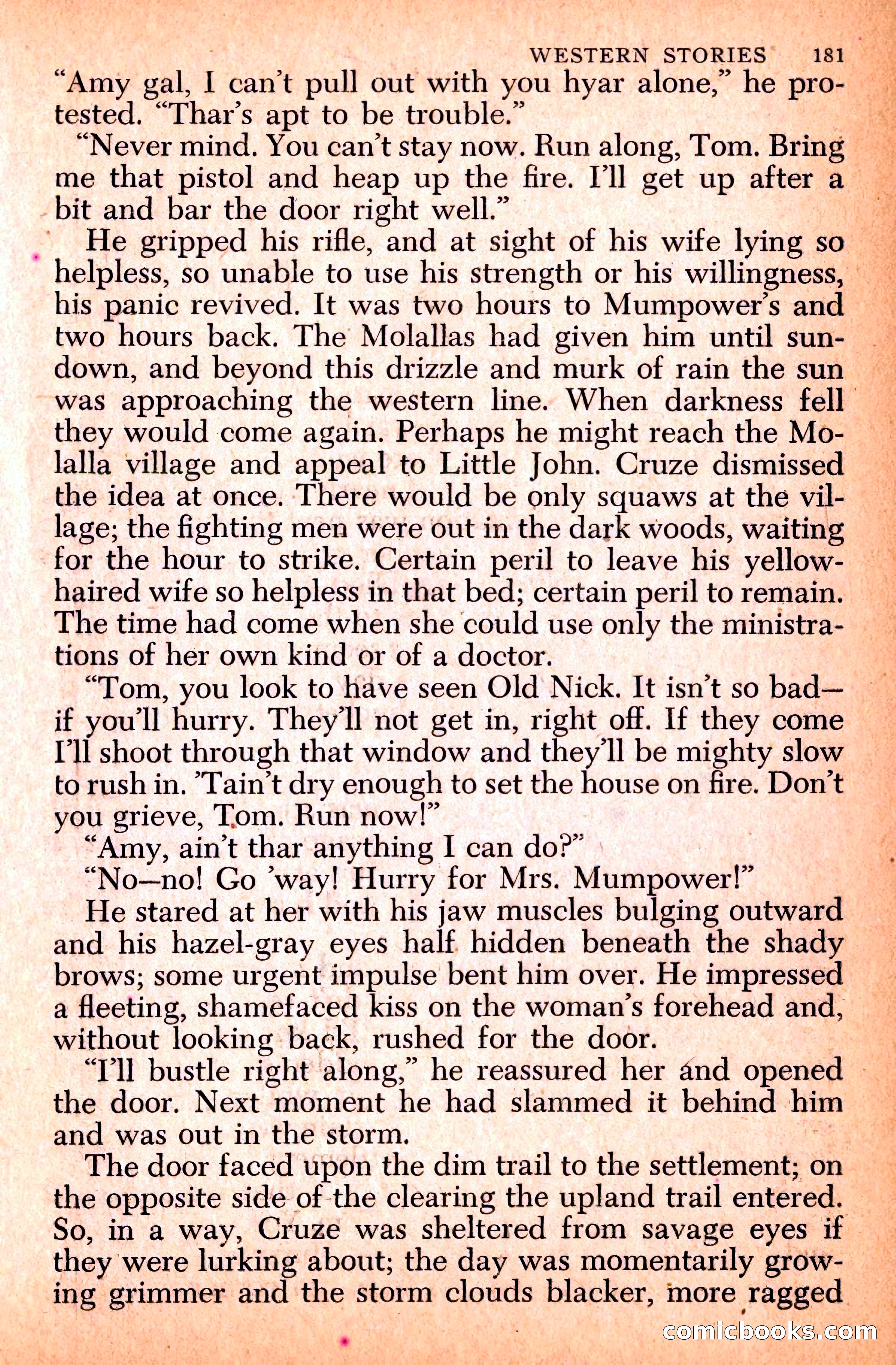 Western Stories, Dell 153 — page 185 of 200