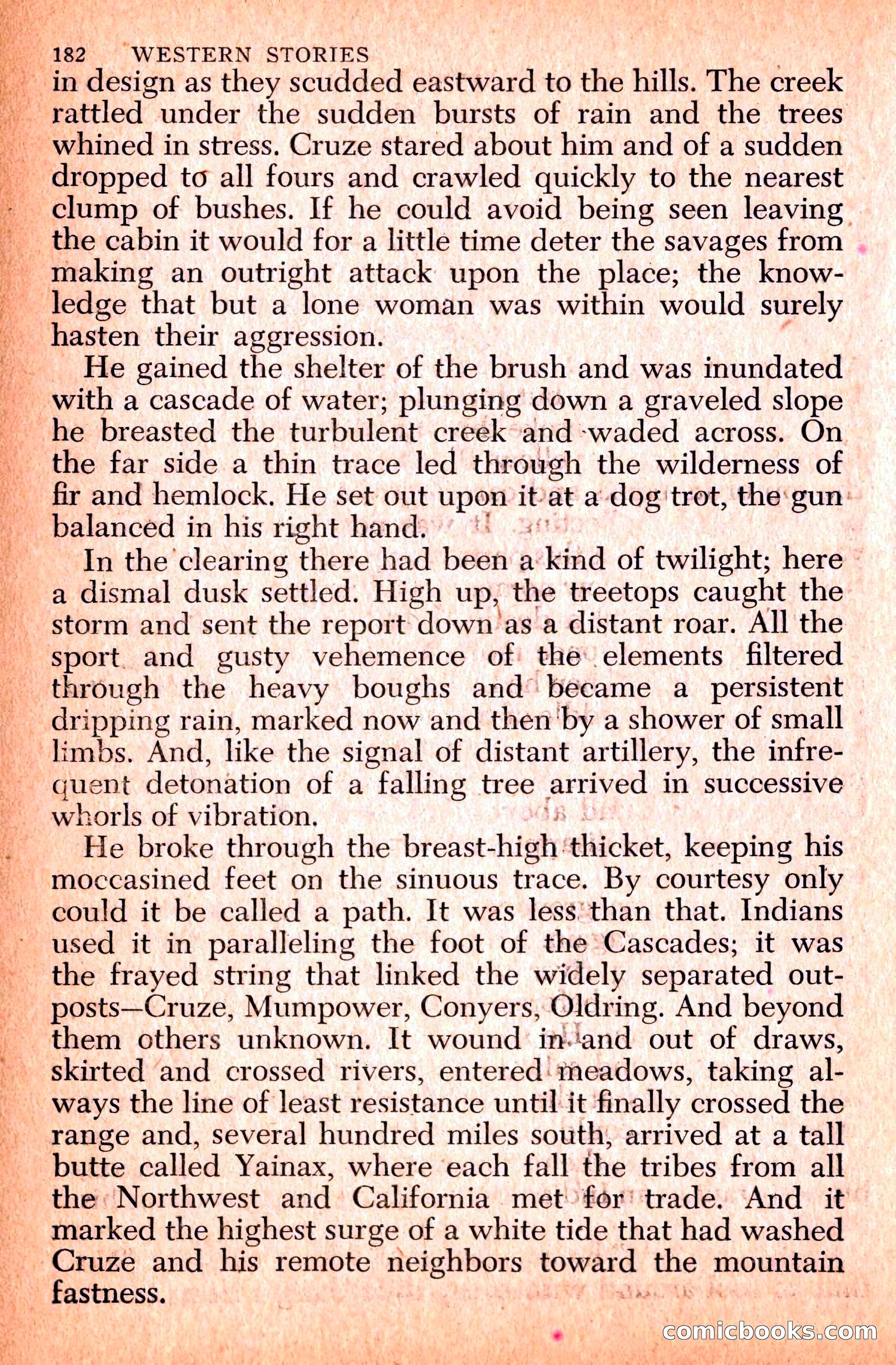 Western Stories, Dell 153 — page 186 of 200