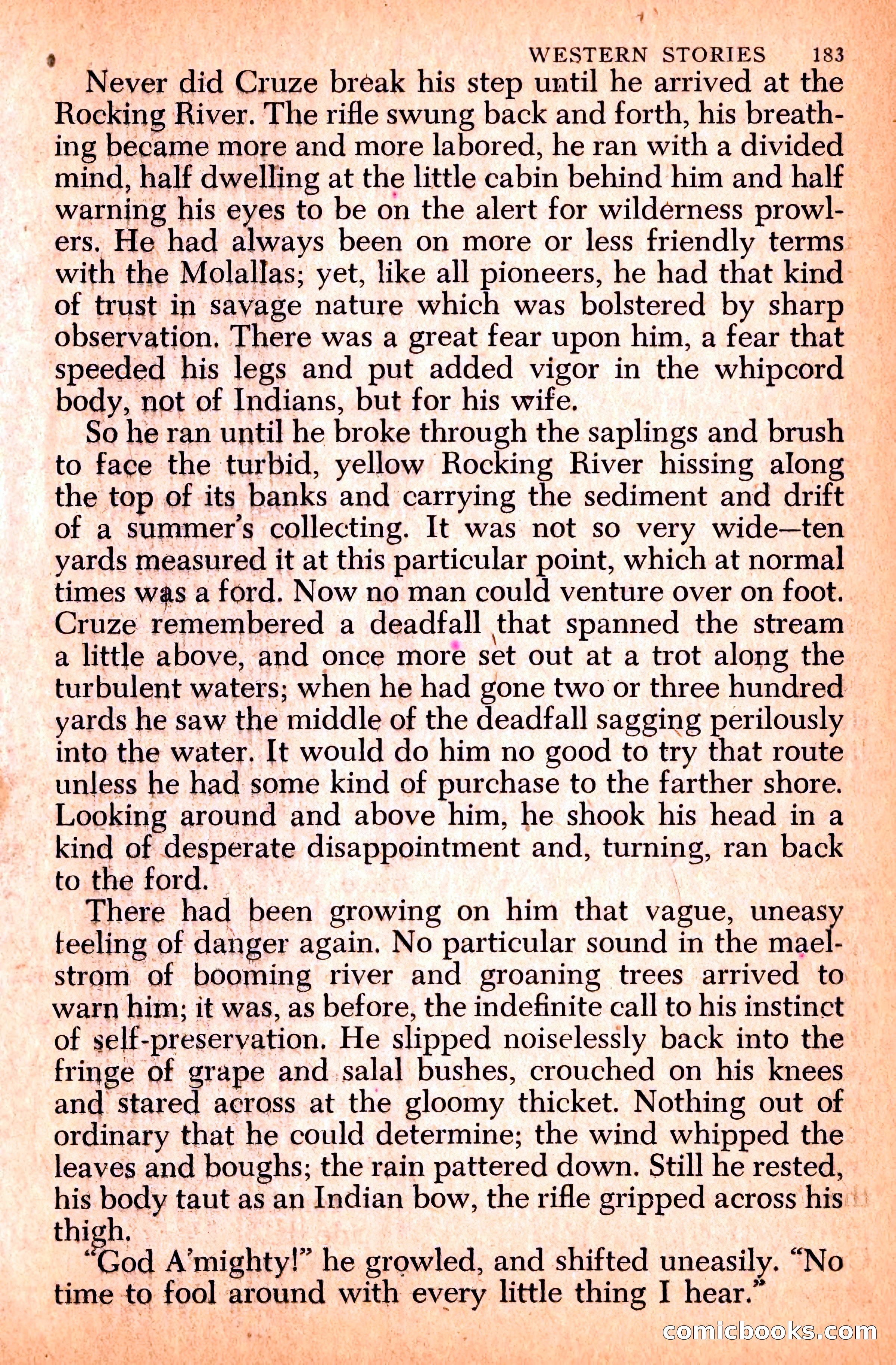 Western Stories, Dell 153 — page 187 of 200
