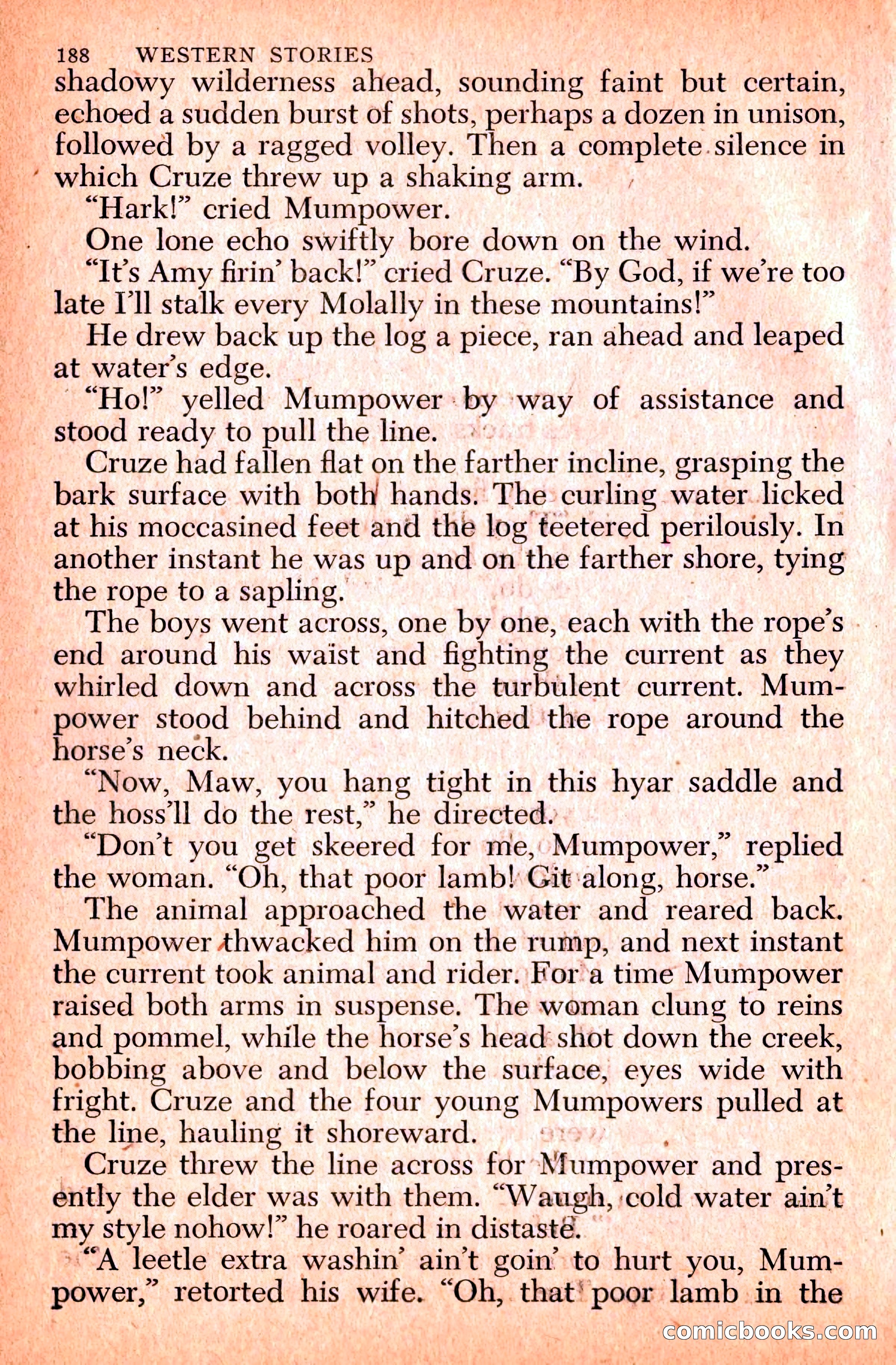 Western Stories, Dell 153 — page 192 of 200