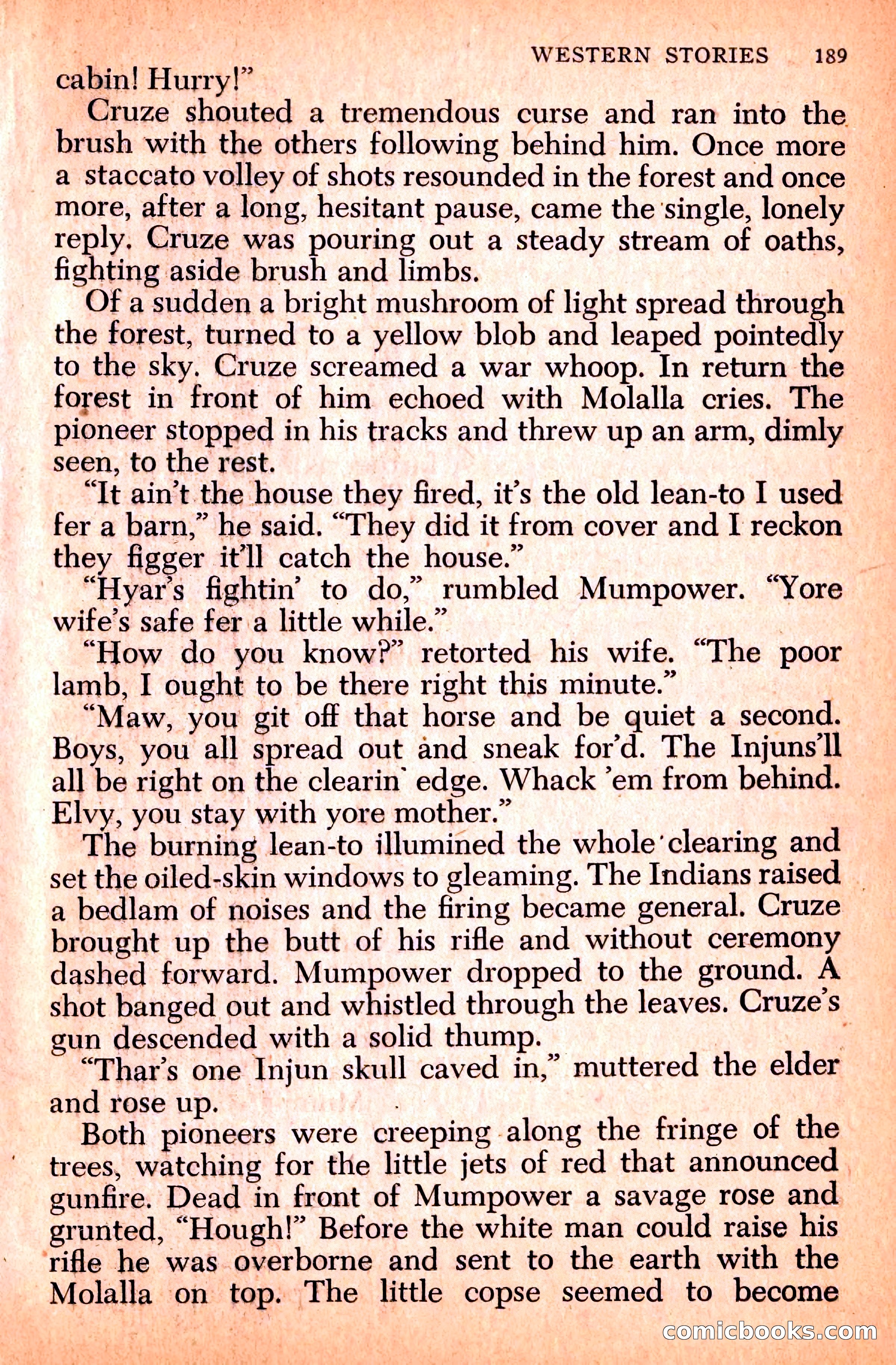 Western Stories, Dell 153 — page 193 of 200