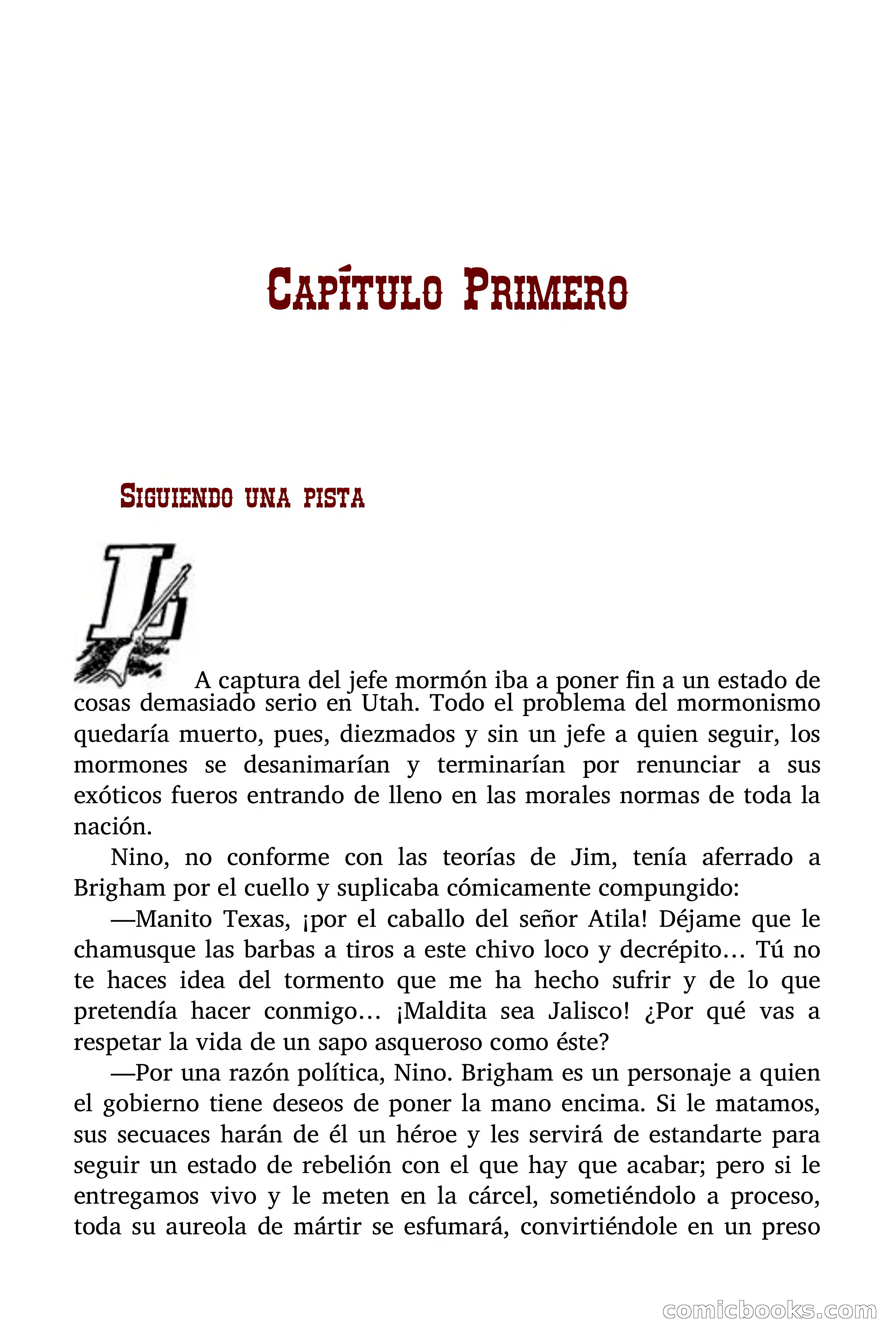 Aventuras de Jim Texas: El monstruo — page 5 of 102
