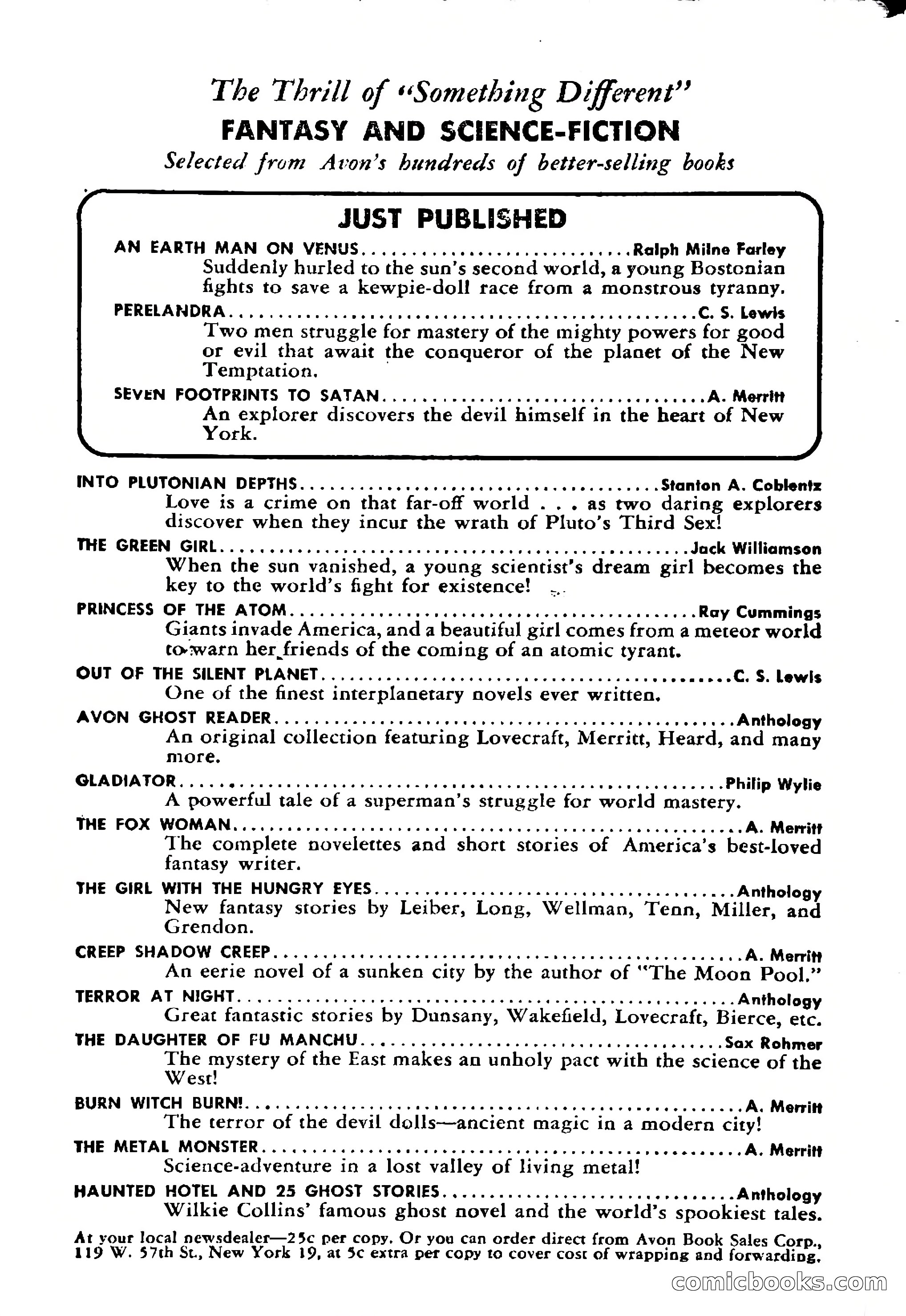 Avon Fantasy Reader No. 15 — page 128 of 132